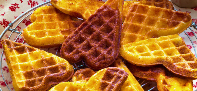 Chocolade-vanille hartenwafels - Recepten undefined | Tefal