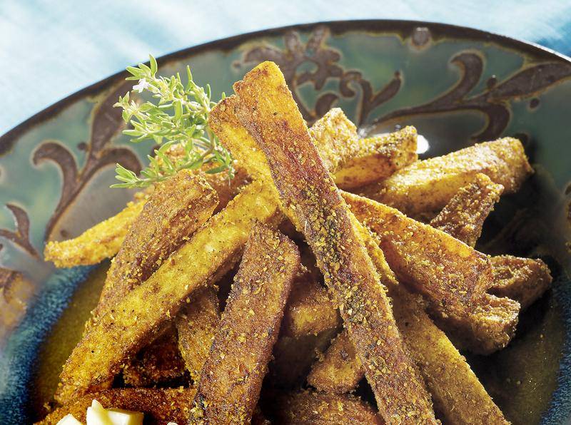 Friet met kerrie- en ananassaus - Recepten Actifry Original 1kg | Tefal