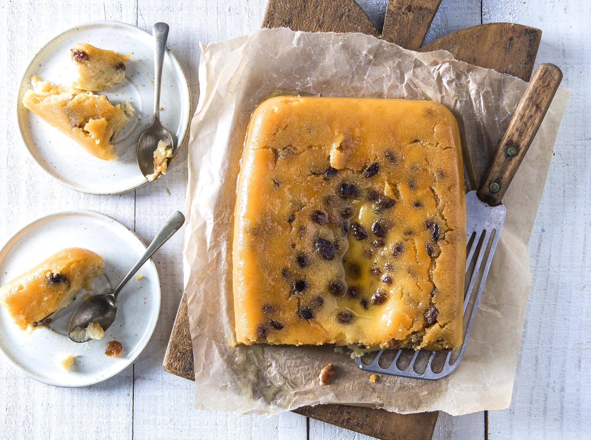 Griesmeeltaart met karamel - Recepten Cake Factory | Tefal