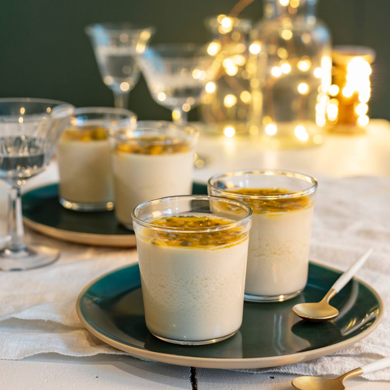 Kokosnoot, mango en passiefruit mousse - Recepten Cake Factory Délices | Tefal