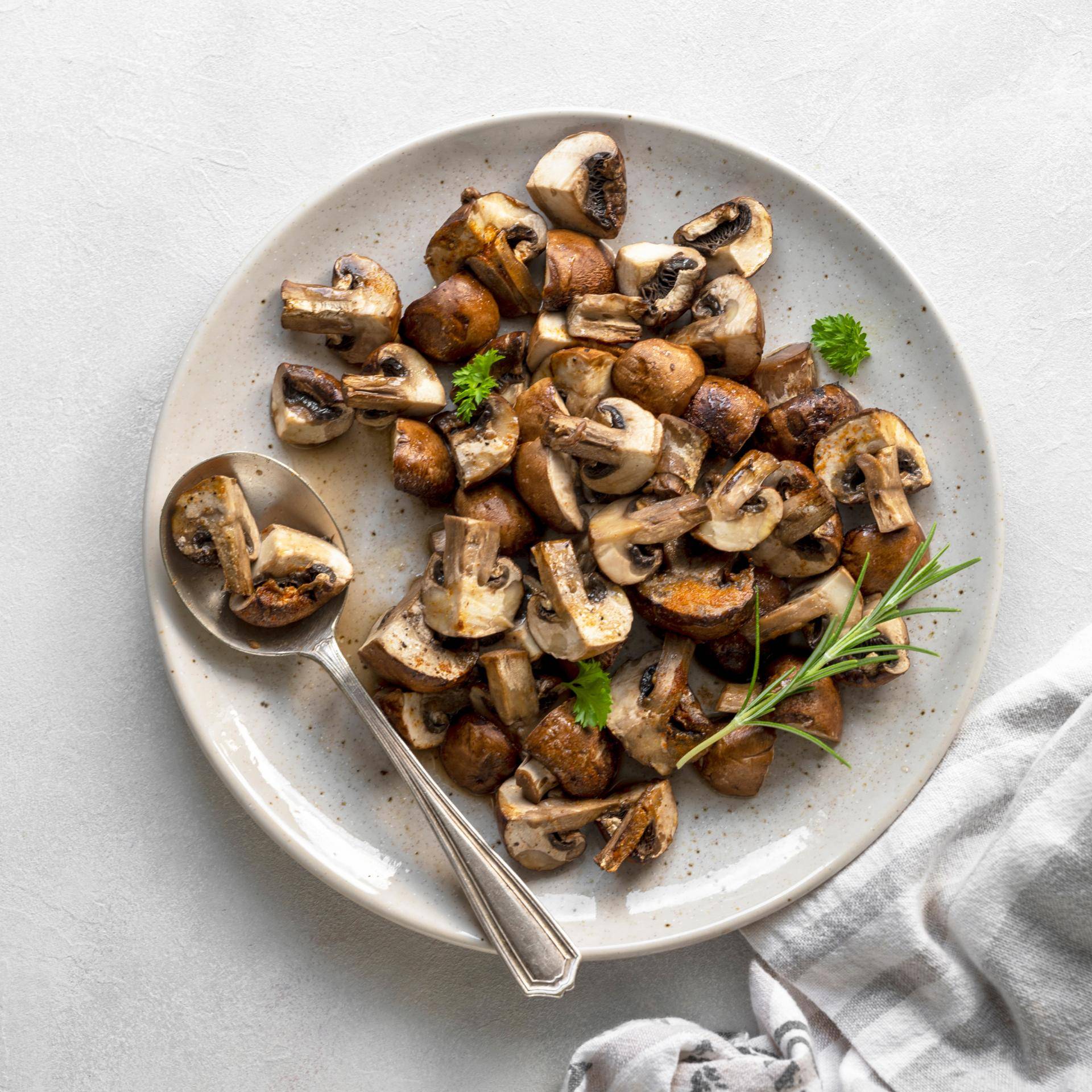 Geroosterde champignons - Recepten Easy Fry Mega | Tefal