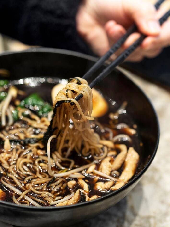 Ramen met champignons - Recepten Perfectmix Cook | Tefal