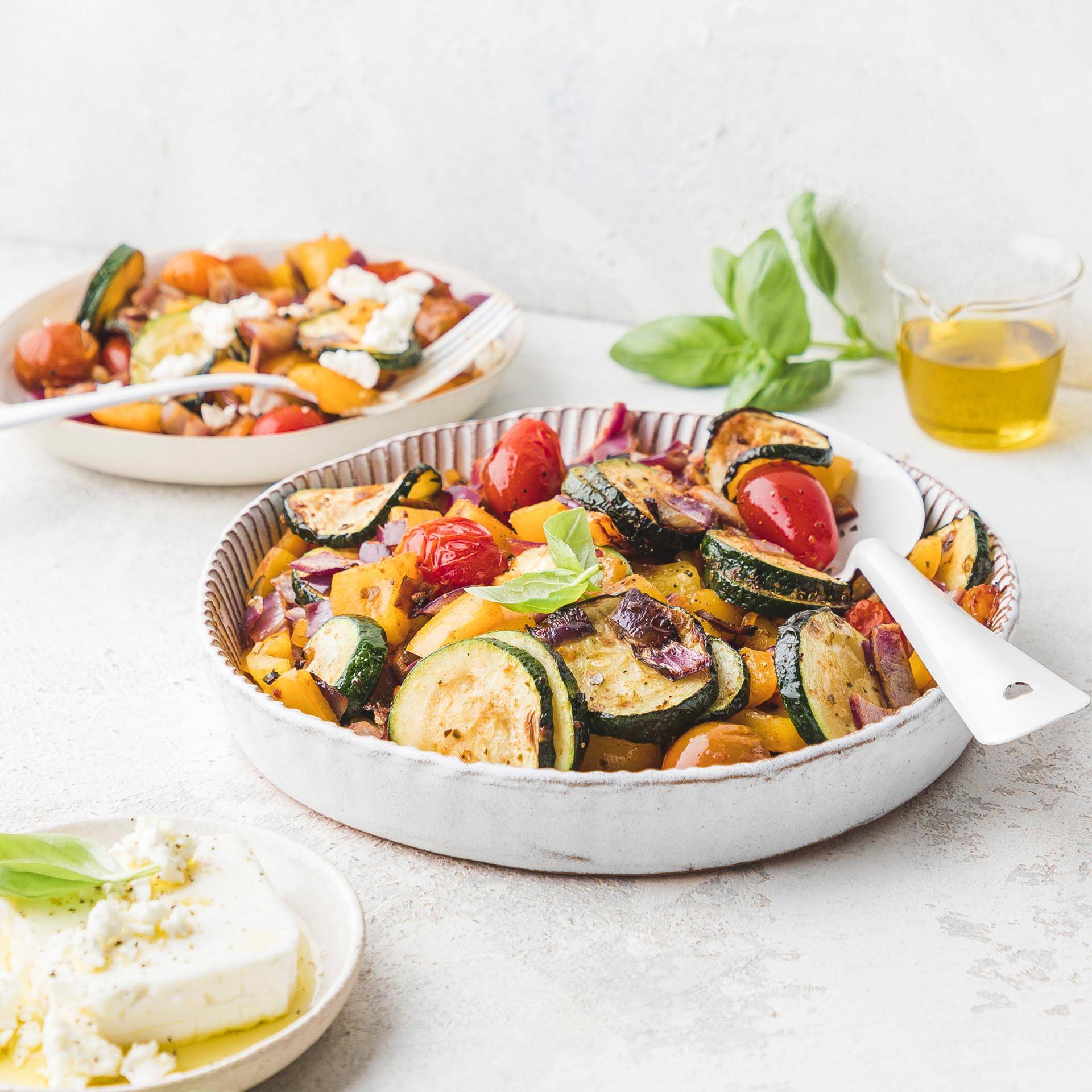 Groenten à la Méditerranée - Recepten Easy Fry Mega | Tefal