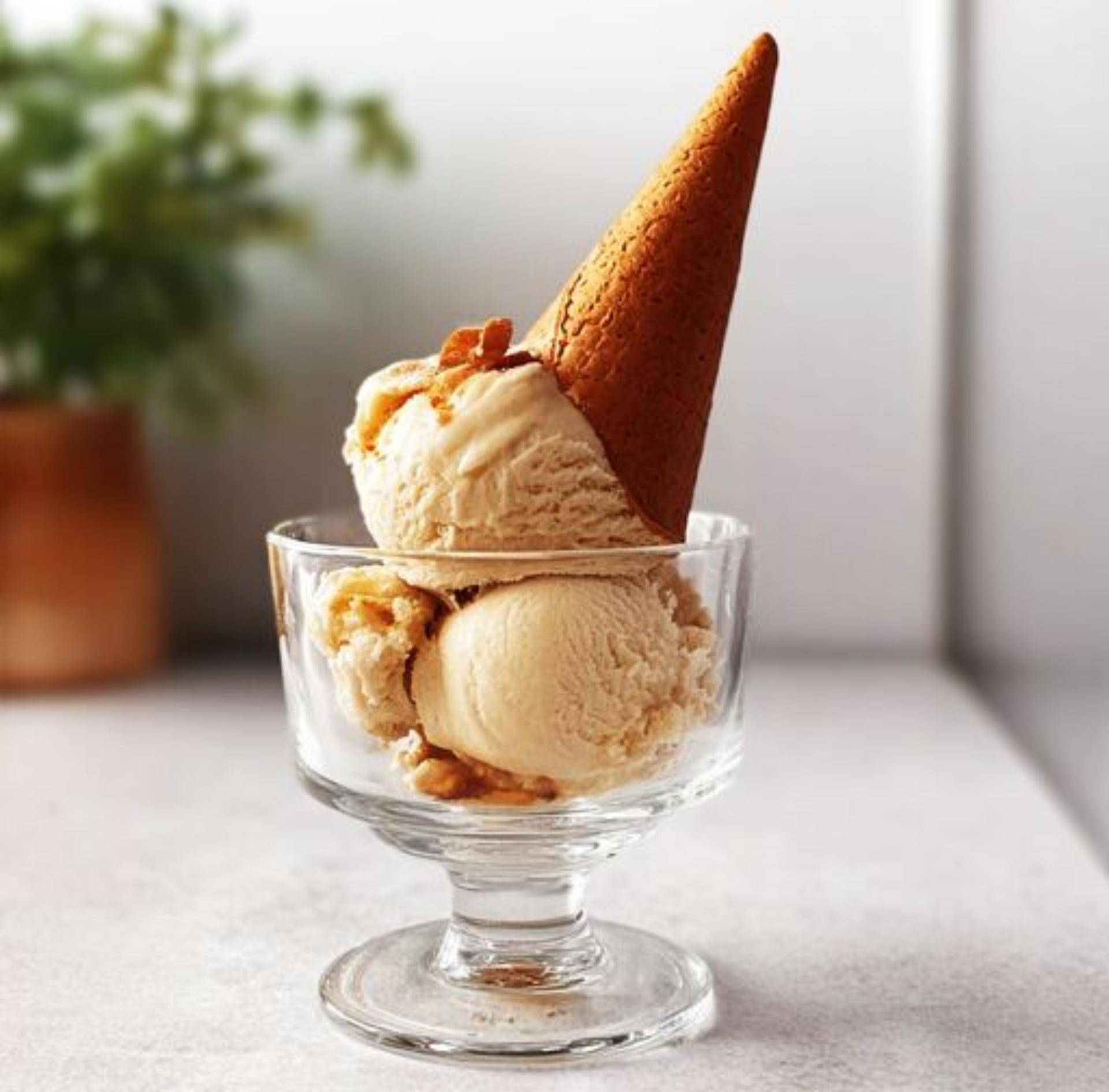 Kaneelijs met gekaramelliseerde appel - Recepten Dolci | Tefal