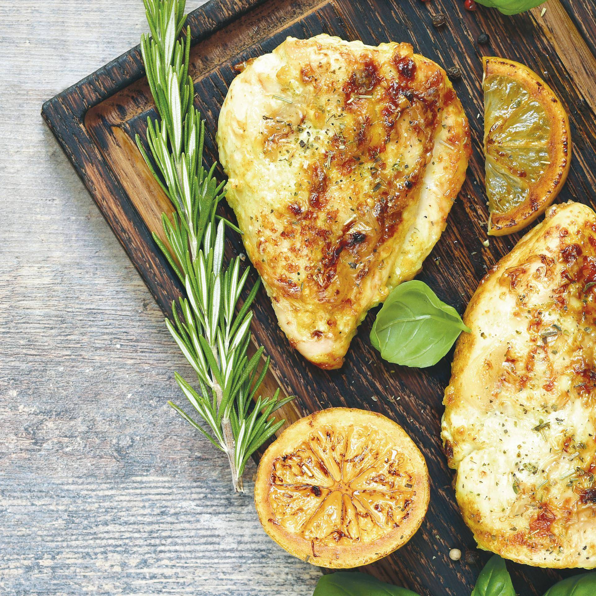 Gegrilde kip op Griekse wijze - Recepten Easy Fry Compact | Tefal