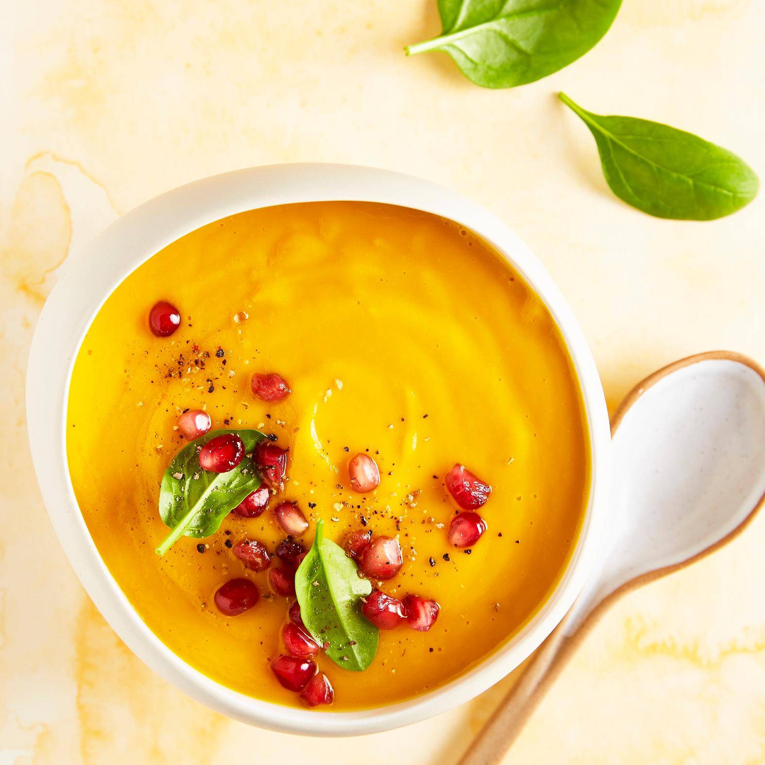 Vegan romige zoete-aardappelsoep - Recepten Perfectmix + | Tefal