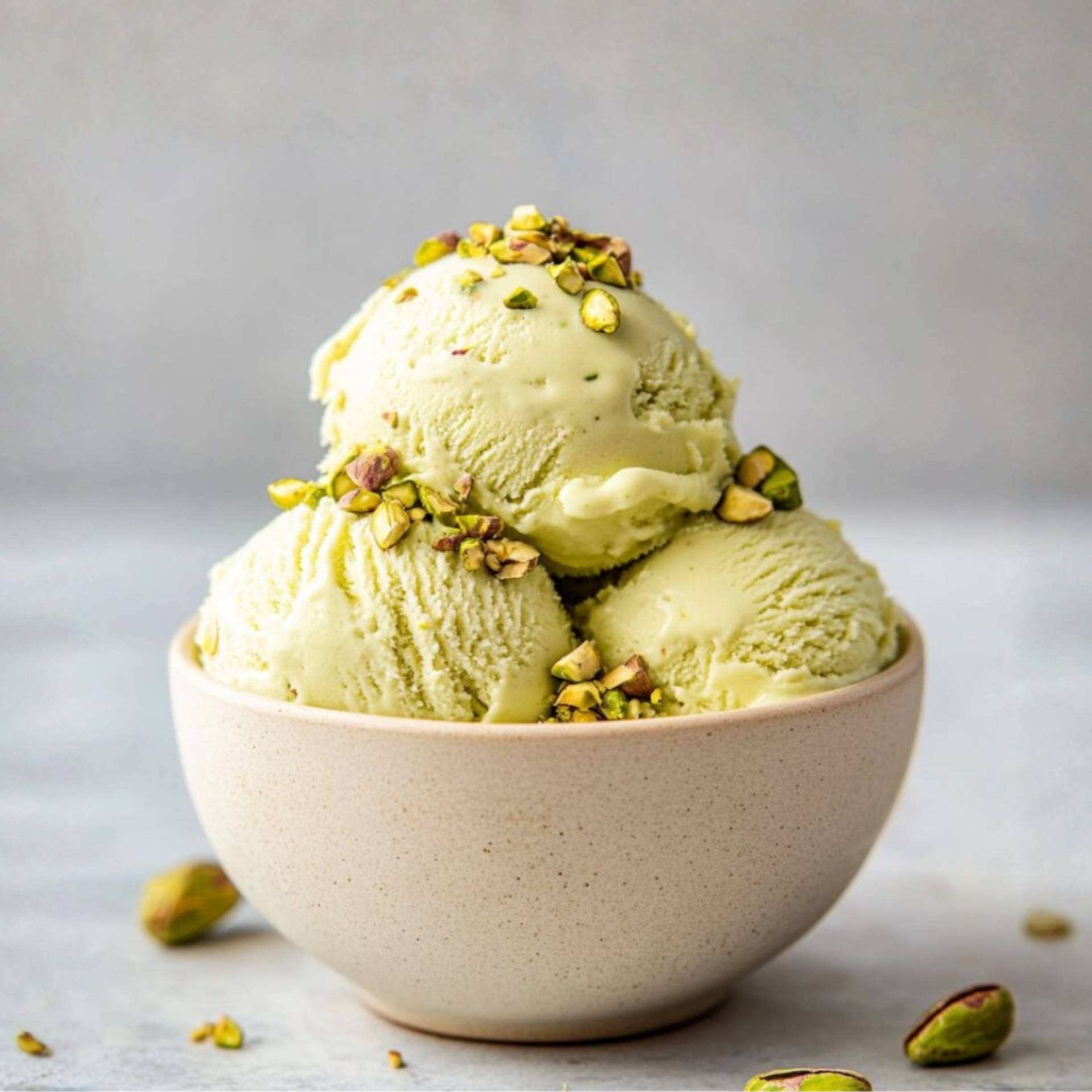 Pistache ijs met de Dolci ijsmachine - Recepten undefined | Tefal