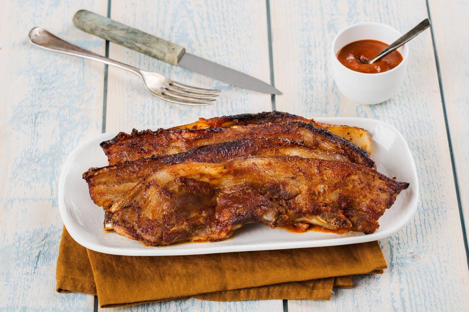 BBQ buikspek - Recepten EASY FRY GRILL & STEAM 3 in 1 | Tefal