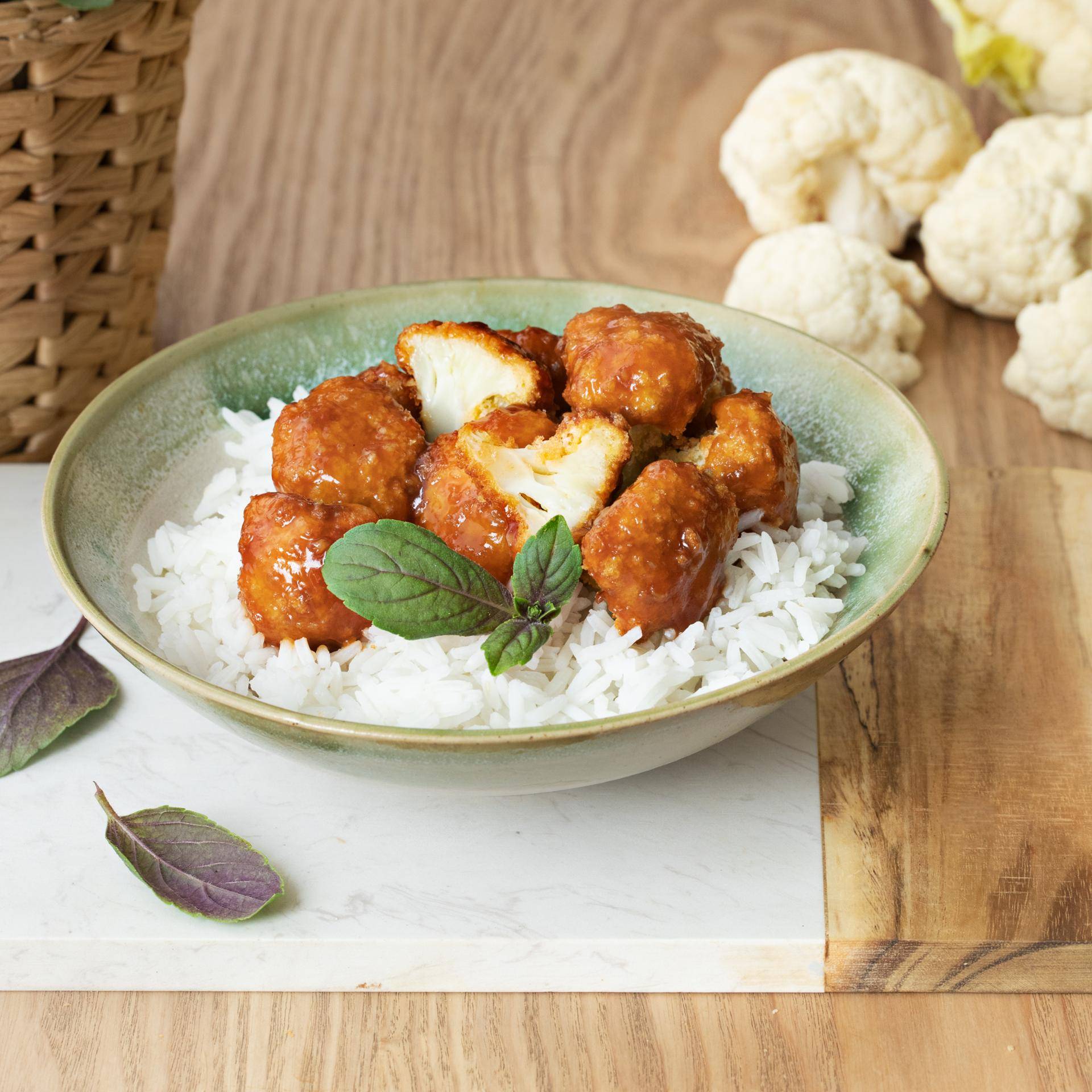Zoetzure bloemkoolnuggets - Recepten Easy Fry Max | Tefal