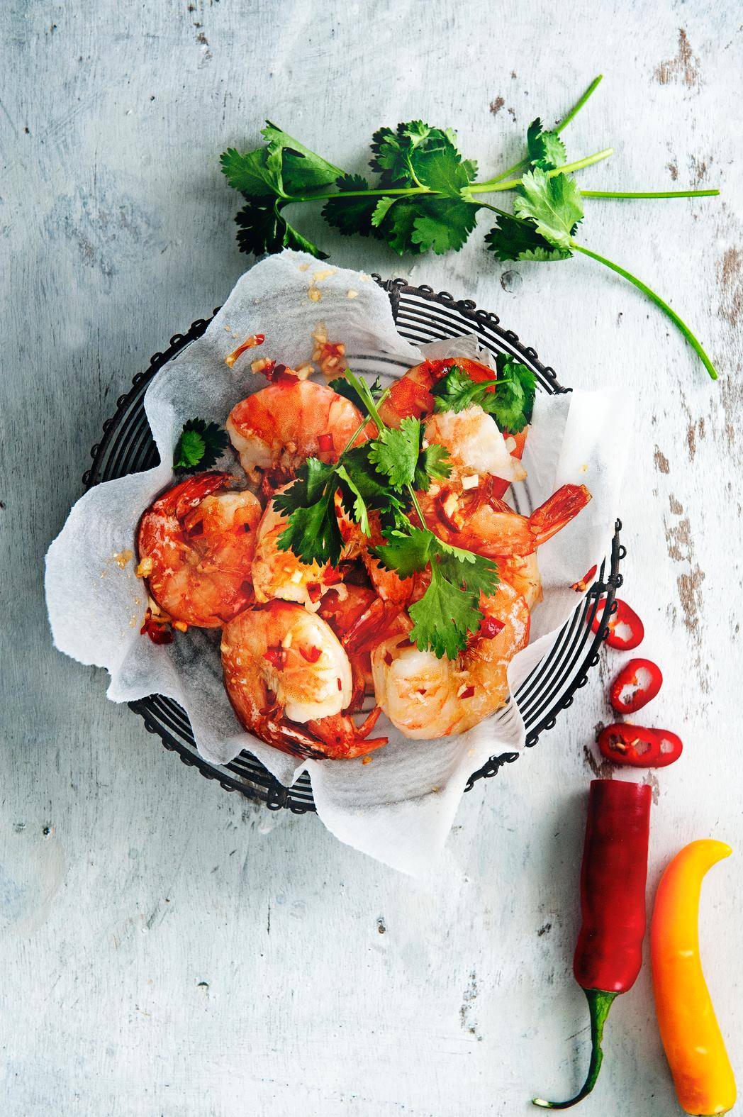 Chili-gamba's met aioli - Recepten EASY FRY & GRILL 2 in 1 DIGITAL | Tefal