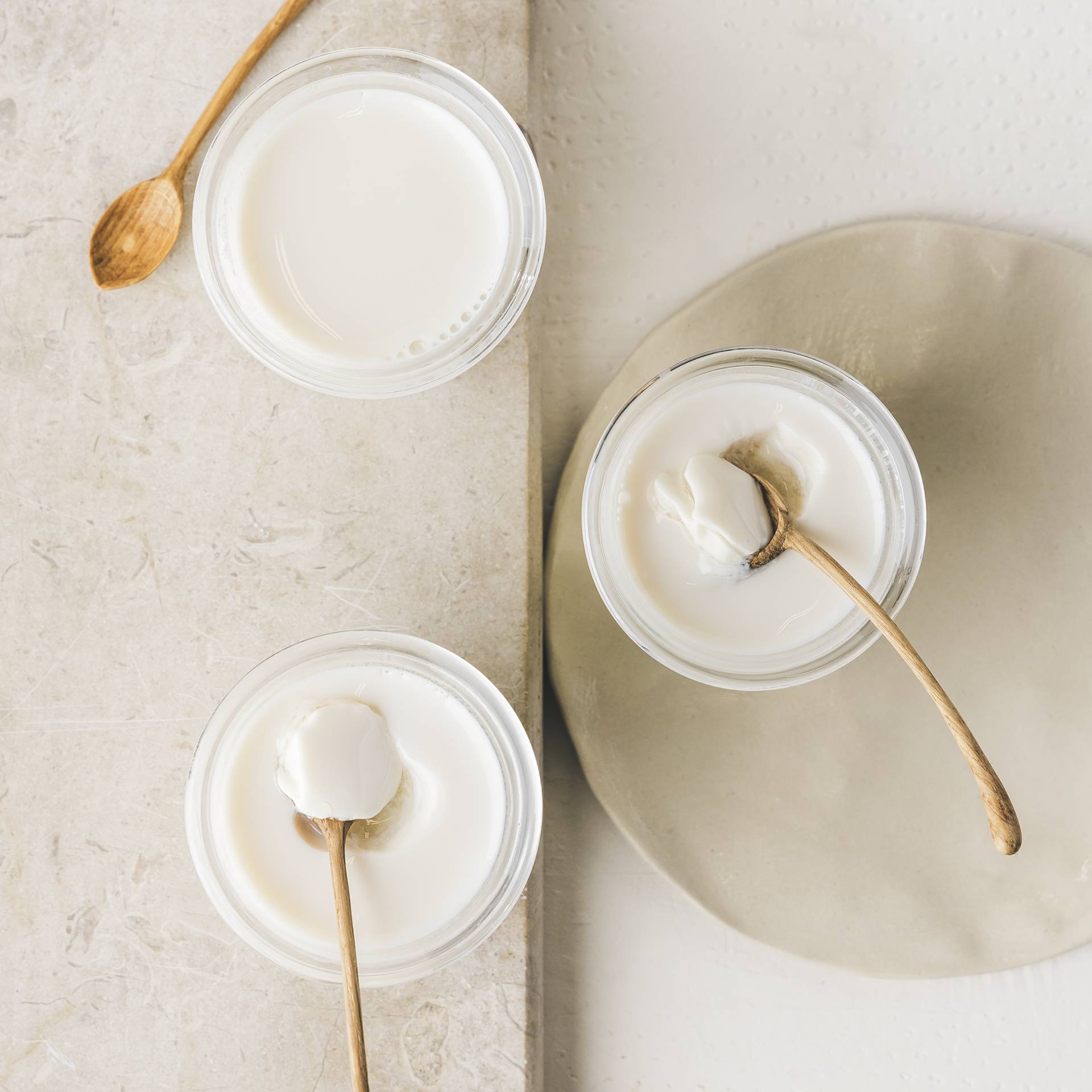 Soja en vanille yoghurt - Recepten Easy fry Silence XL / Essential XL | Tefal