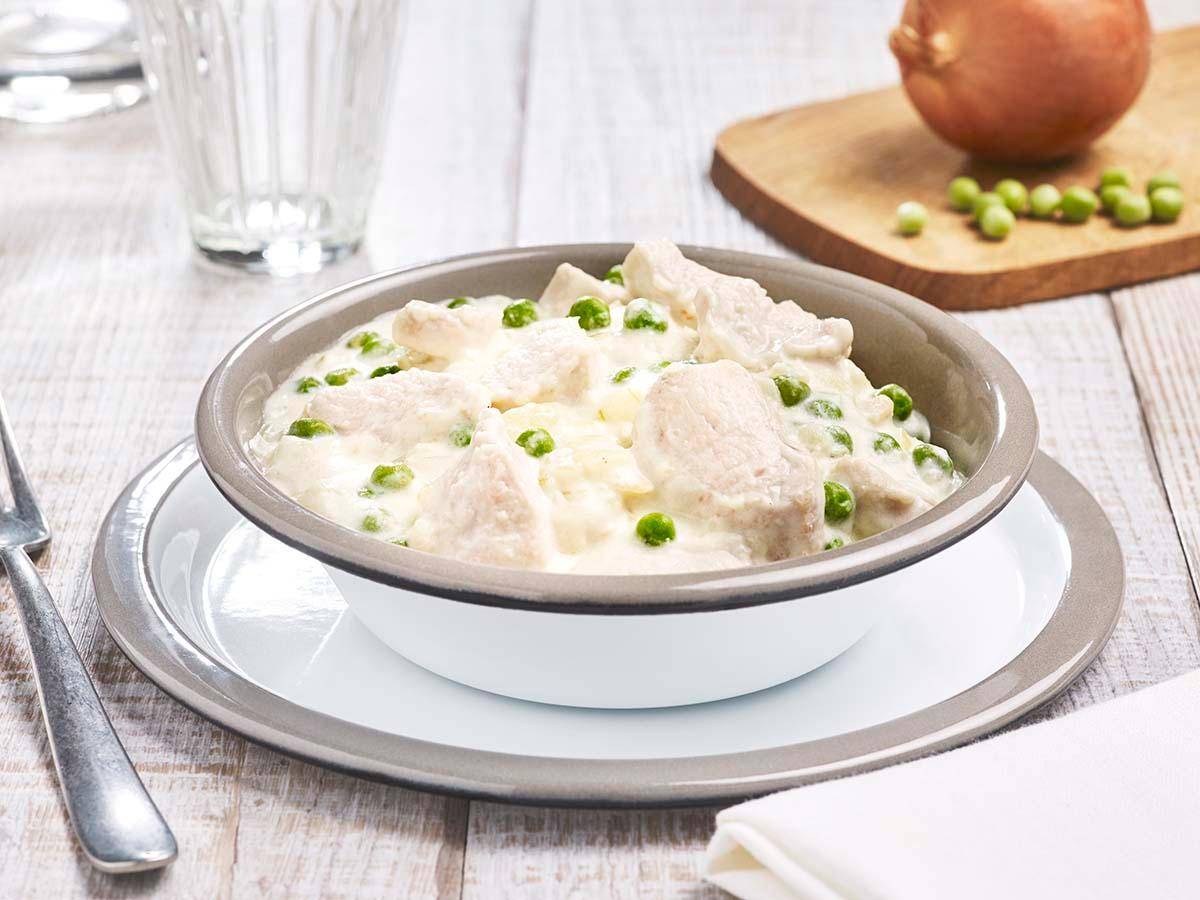 Snelle blanquette van gevogelte - Recepten Actifry Express XL | Tefal