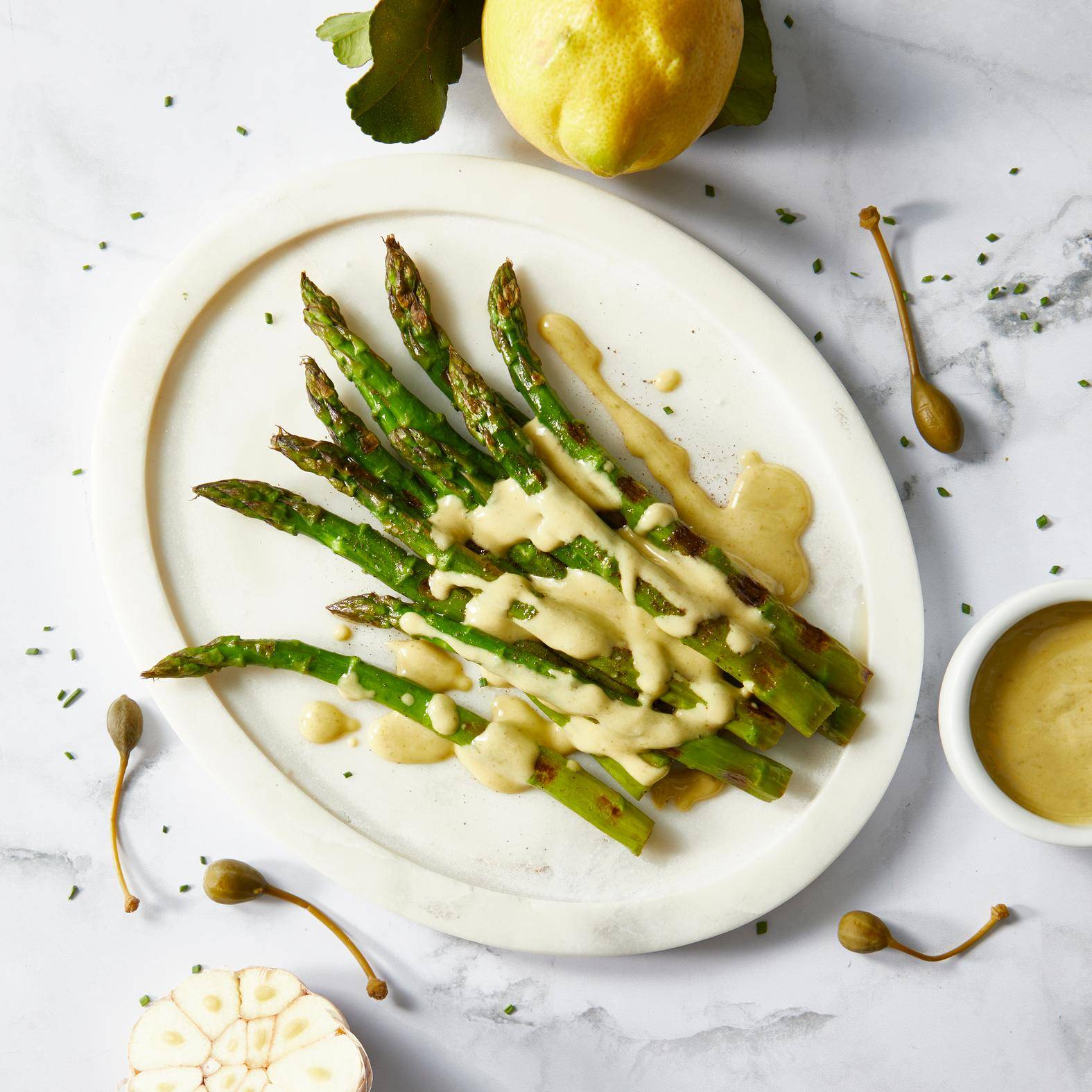 Krokant gegrilde asparages - Recepten OptiGrill 4in1 | Tefal