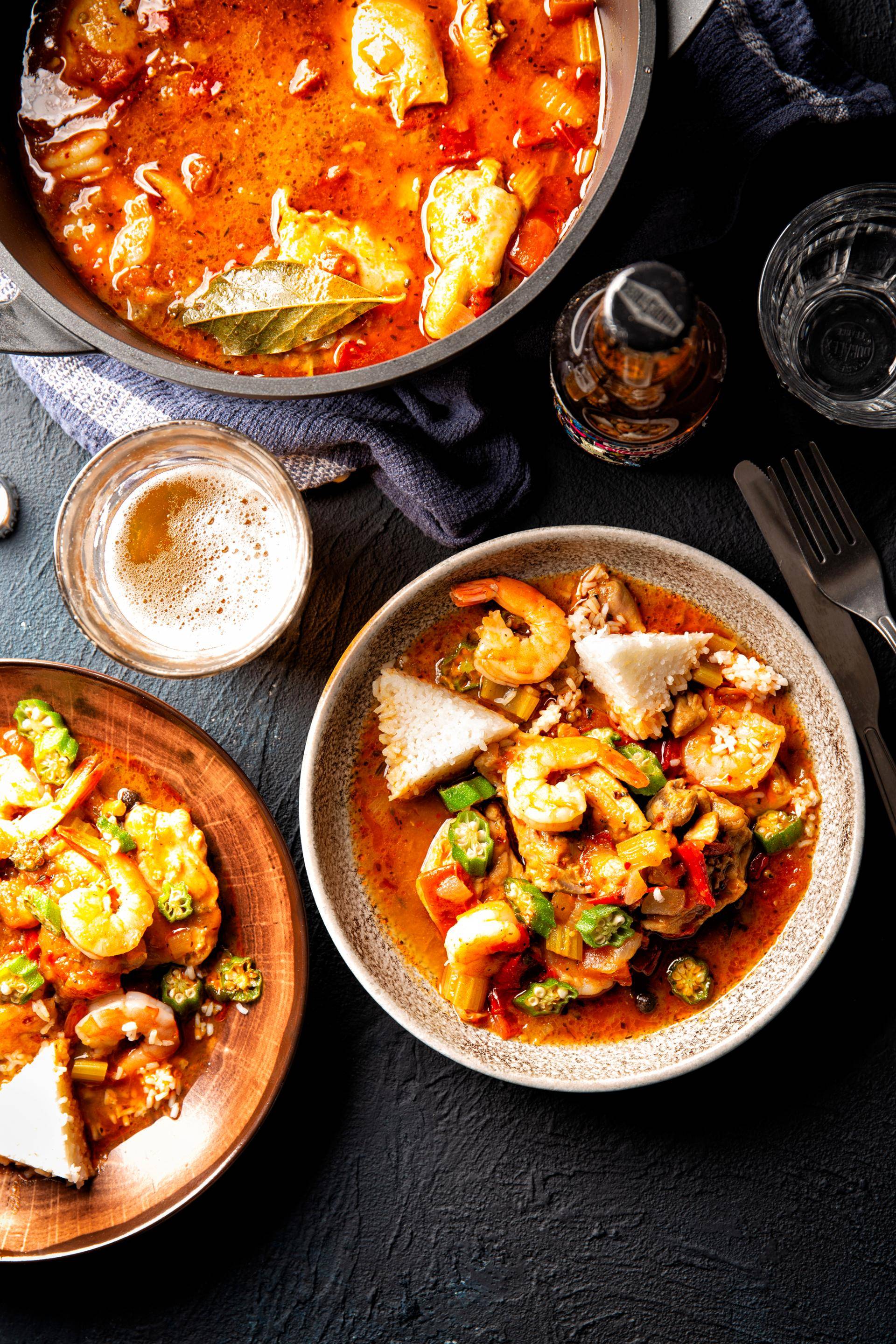 Gumbo met kip en garnalen - Recepten undefined | Tefal