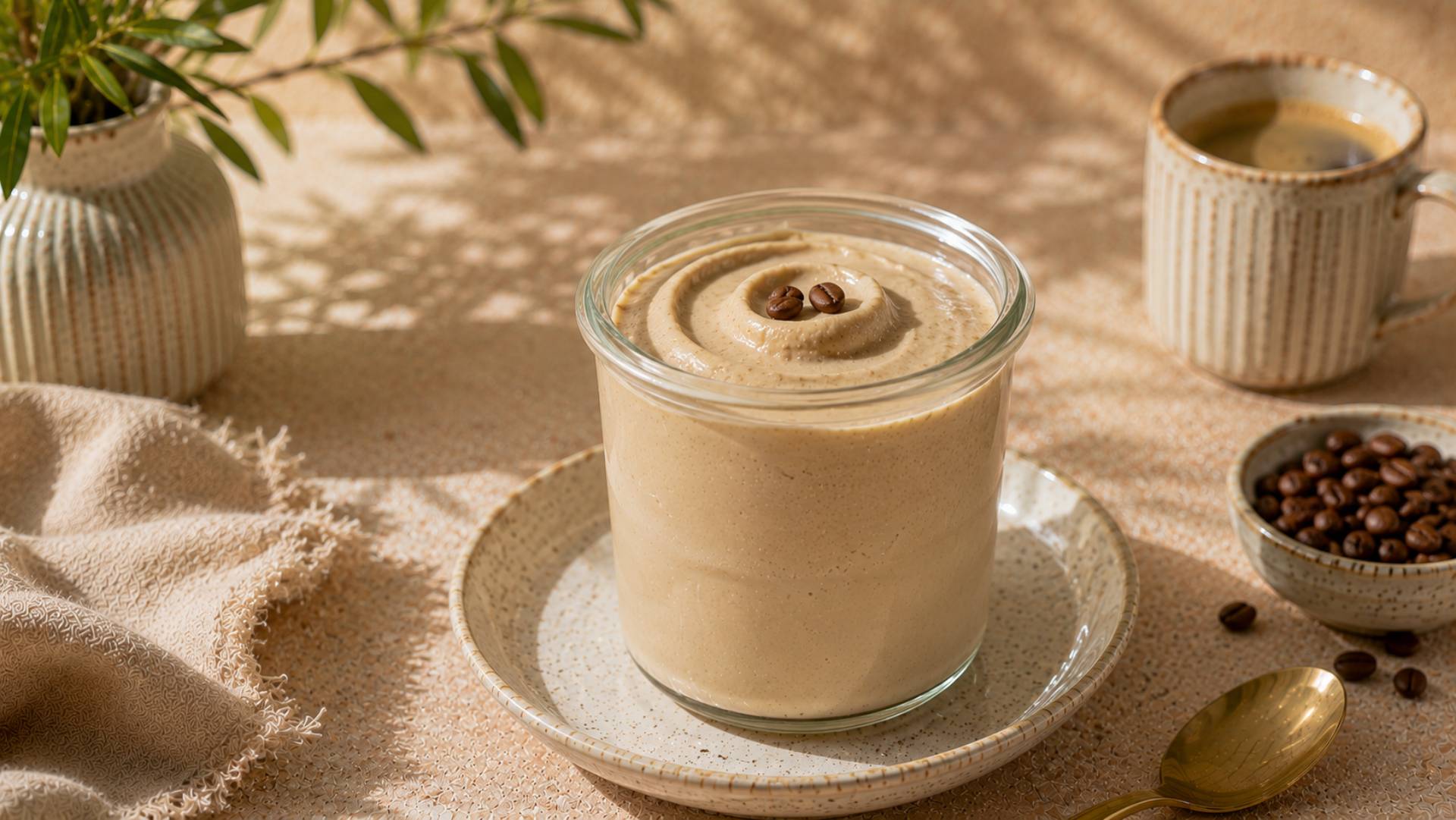 Frozen yoghurt met koffie - Recepten Freezi | Tefal