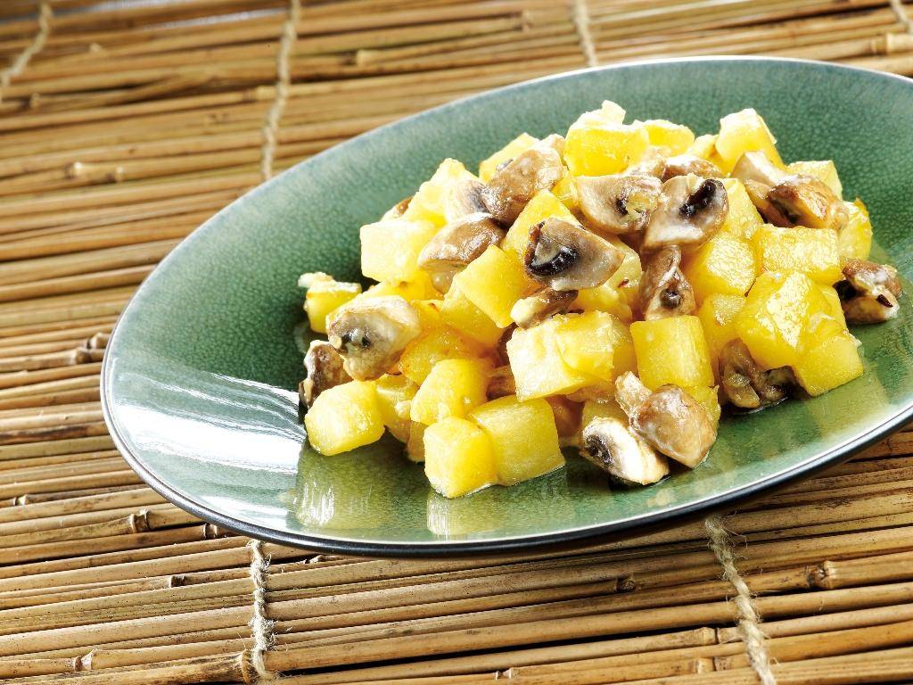 Aardappelen met champignons - Recepten Actifry Express 1kg | Tefal