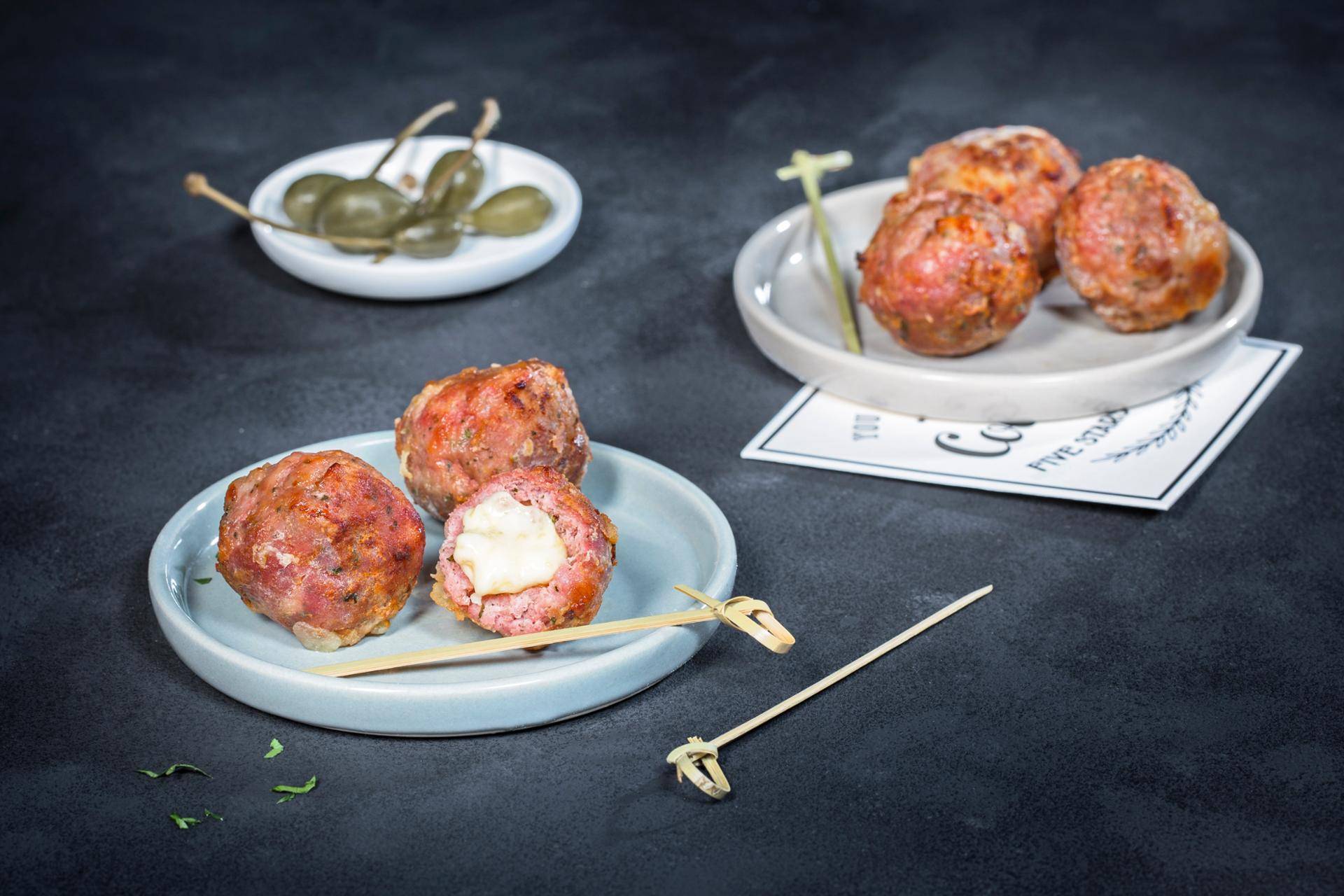 Gehaktballetjes met kaas - Recepten Actifry Genius | Tefal