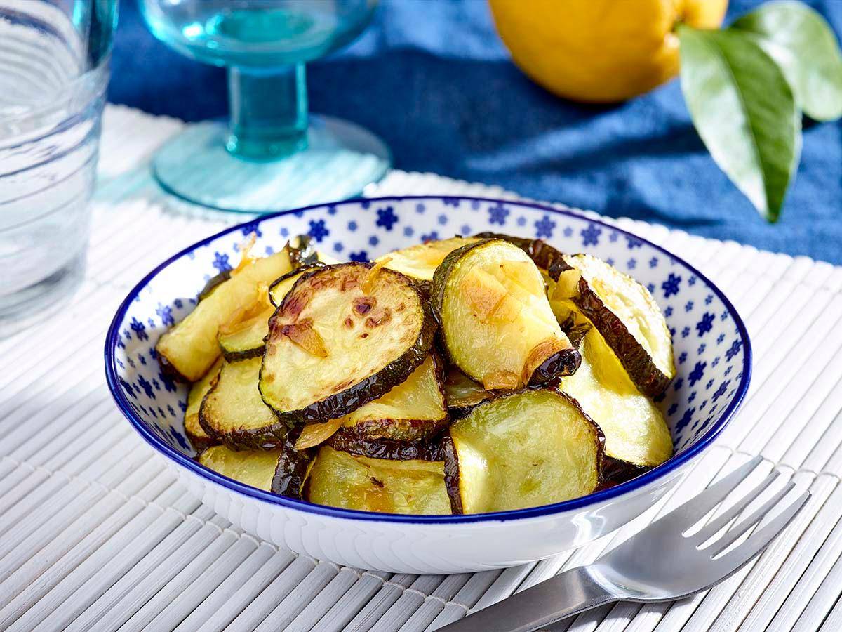 Courgettes met gekonfijte citroen - Recepten Actifry Express 1kg | Tefal