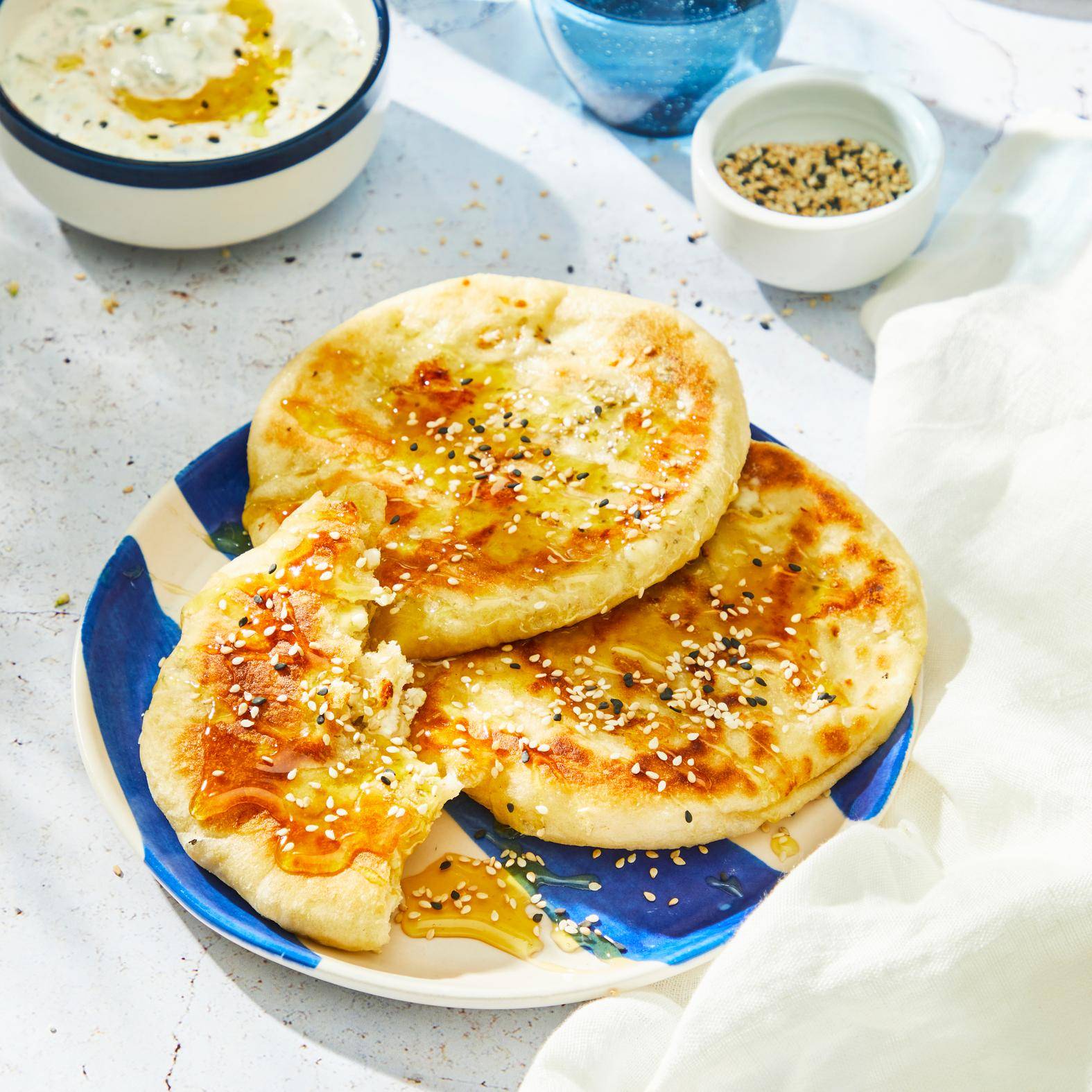 Feta brood uit de pan - Recepten undefined | Tefal
