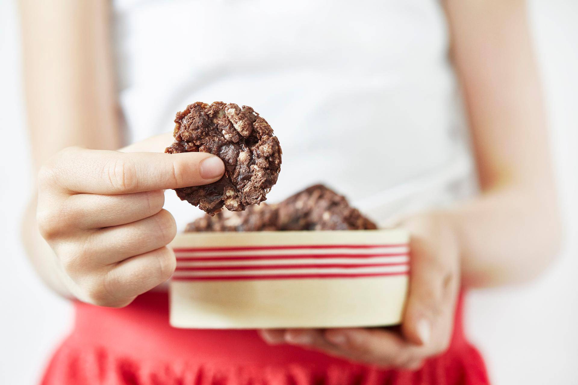 Gepofte rijstkoekjes met chocolade - Recepten Cake Factory | Tefal