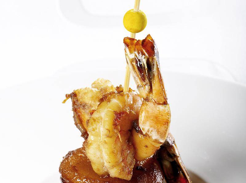 Scampi's met zoetzure saus - Recepten Actifry Original 1kg | Tefal