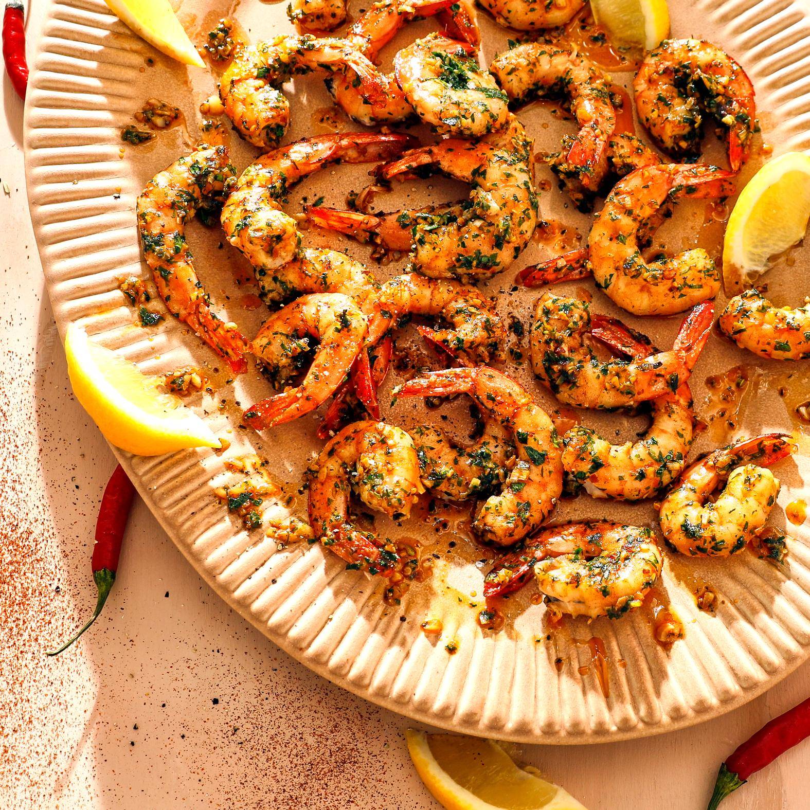 Gambas al ajillo - Recepten EASY FRY & GRILL 2 in 1 MECHANICAL | Tefal