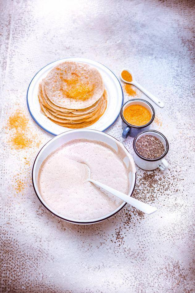 Pannenkoekenbeslag van chiazaadjes - Recepten Perfectmix + | Tefal