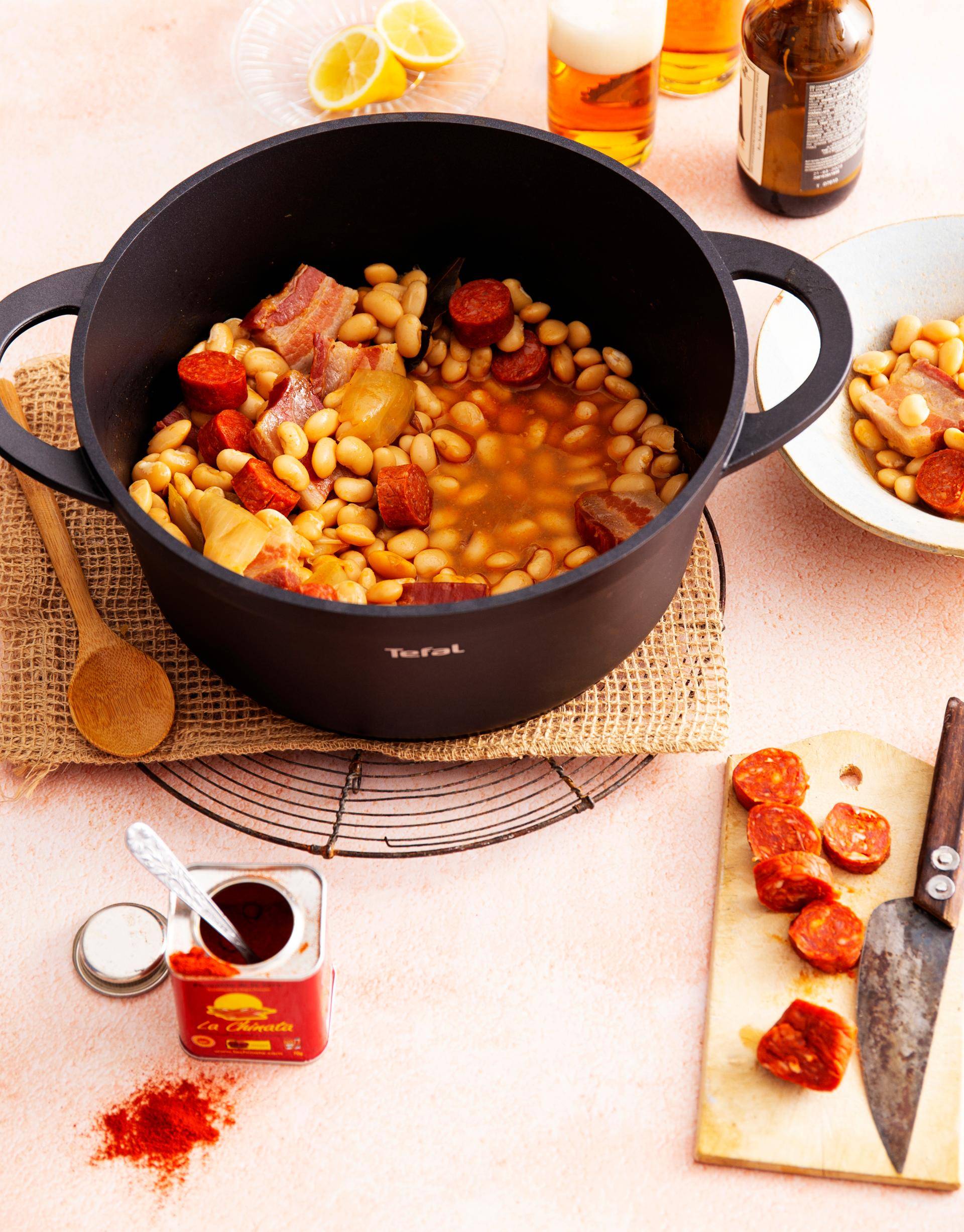 Spaanse bonenstoof met spek - Recepten undefined | Tefal