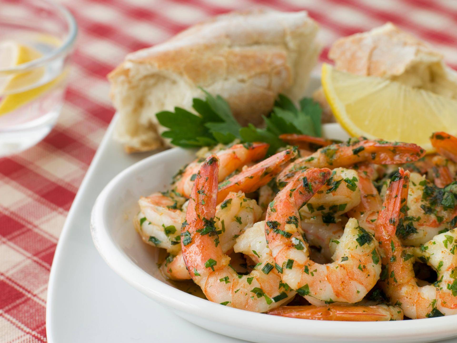 Scampi's met boter en knoflook - Recepten Actifry Express 1kg | Tefal