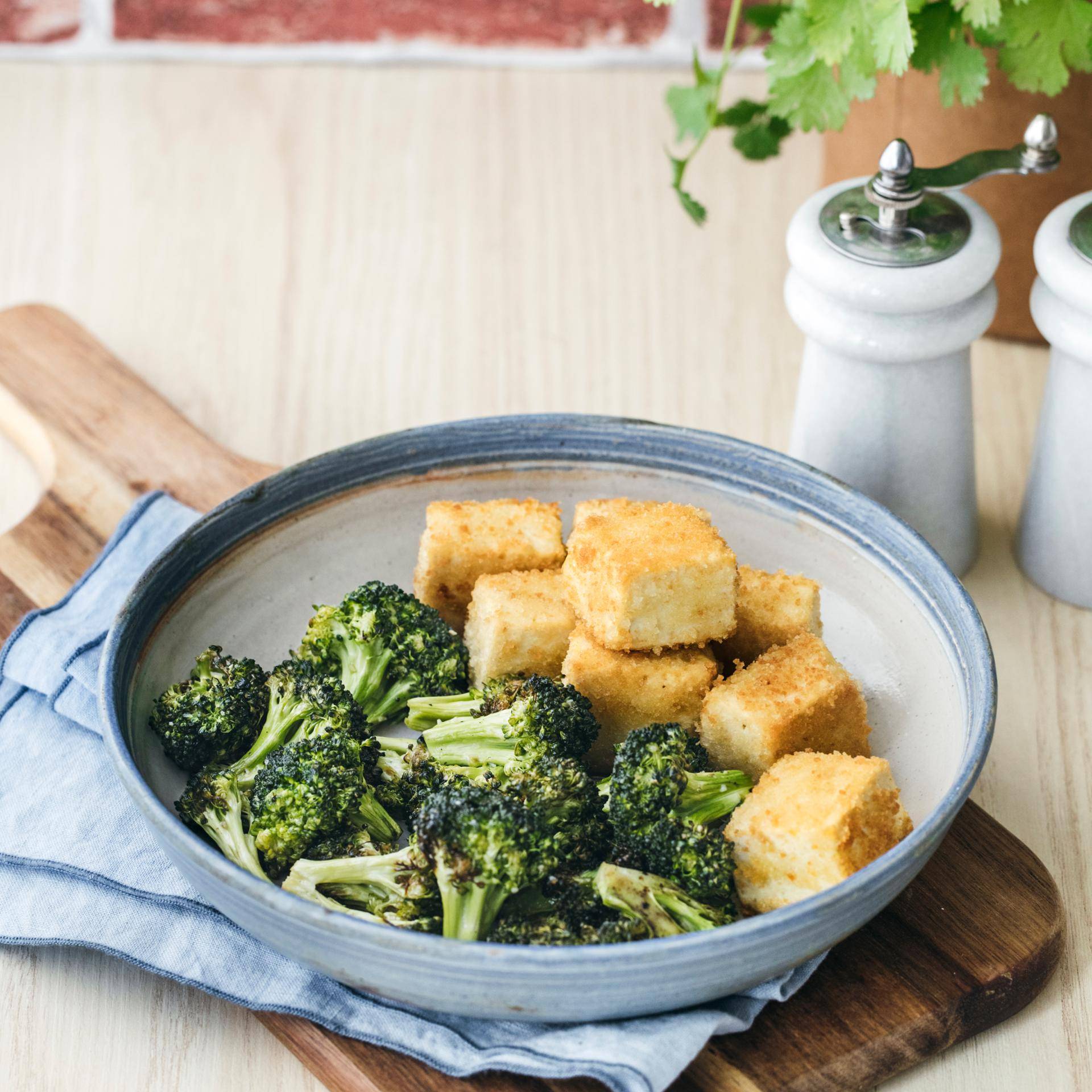 Knapperige tofu en broccoli - Recepten EASY FRY & GRILL 2 in 1 XXL | Tefal