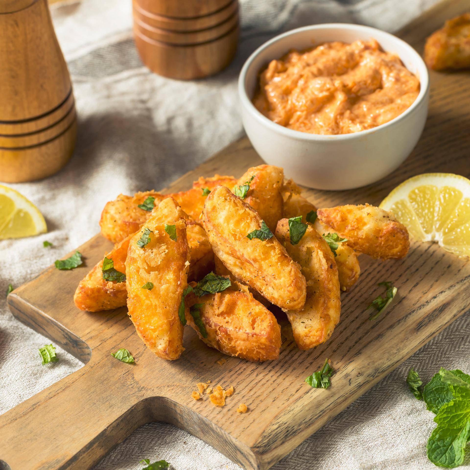 Halloumi-frietjes - Recepten Easy Fry Mega | Tefal