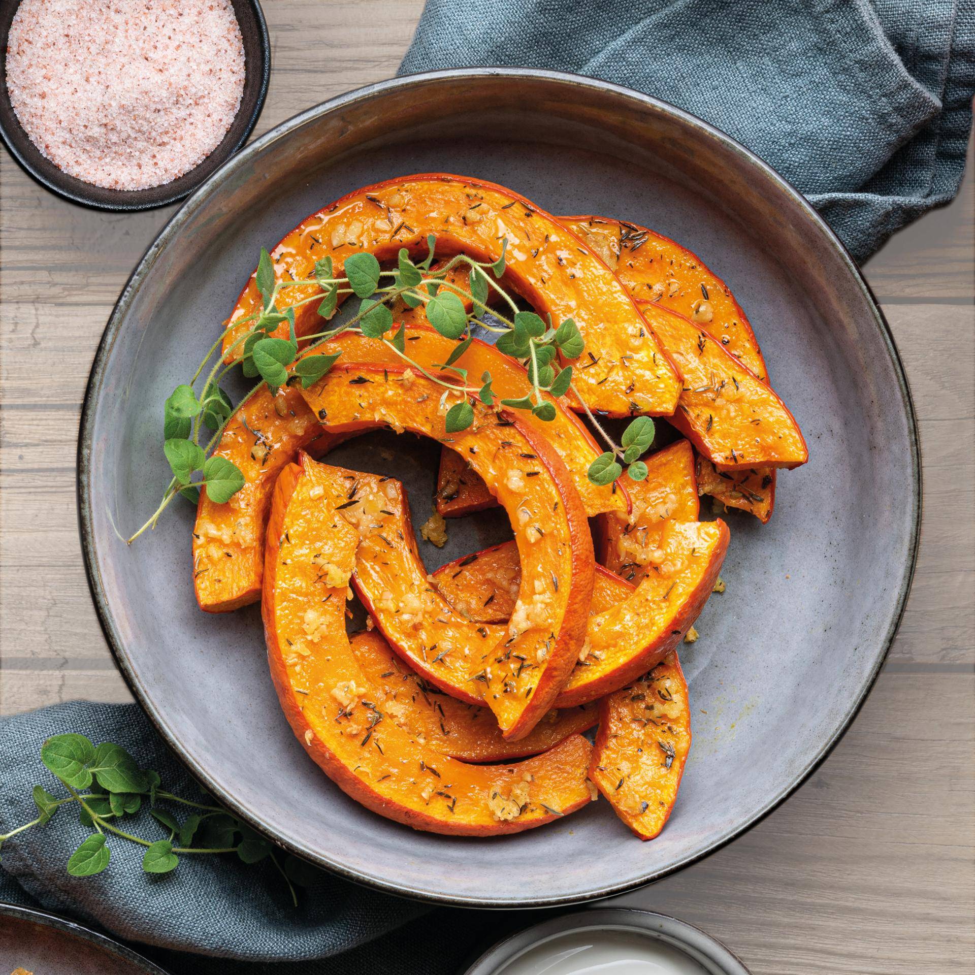 Geroosterde pompoen - Recepten Easy Fry Mega | Tefal