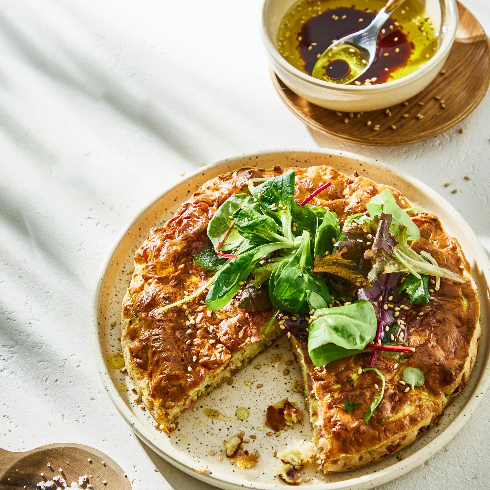 Vegan courgette pannenkoek - Recepten undefined | Tefal