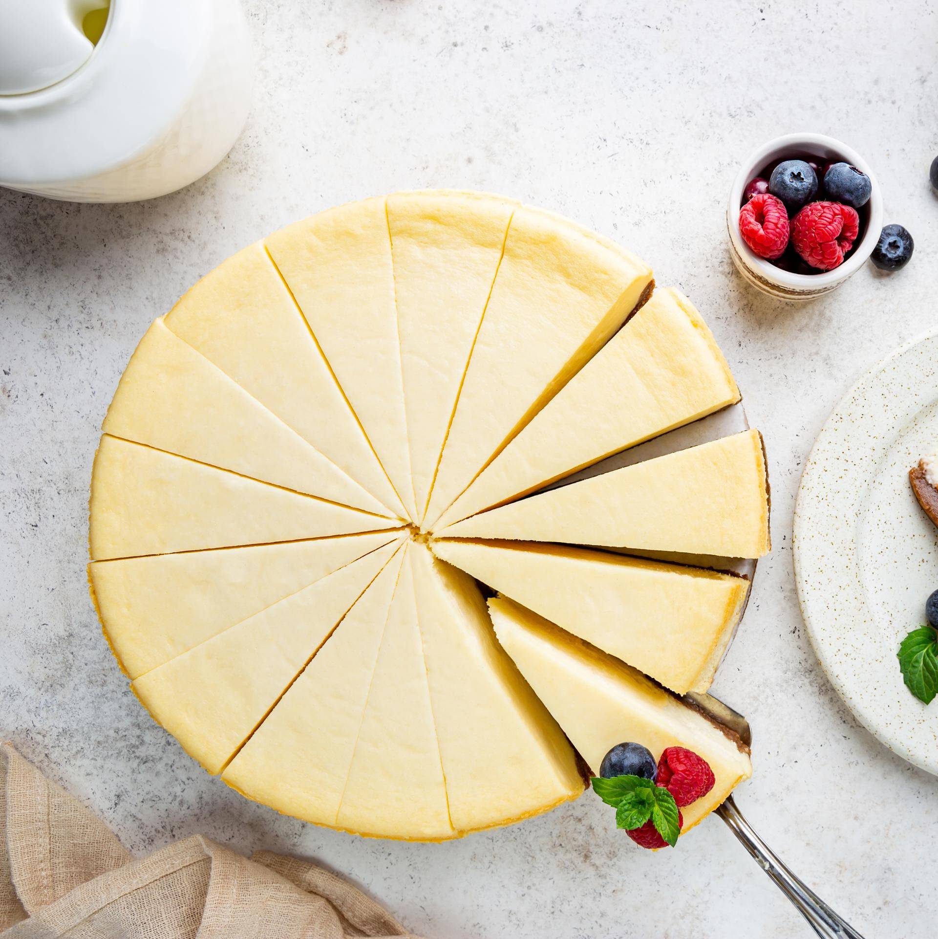 Traditionele cheesecake - Recepten Dual EasyFry&Grill | Tefal