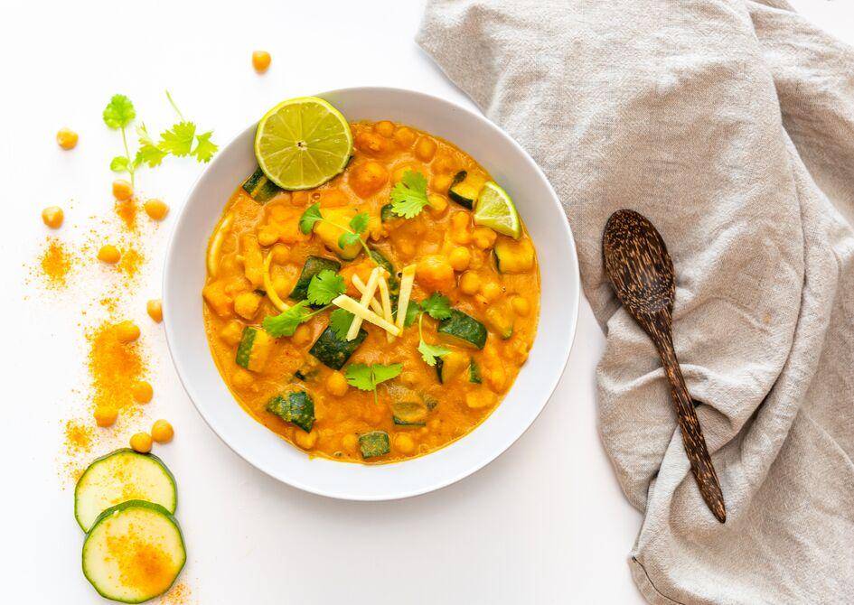 Vegan kikkererwtencurry - Recepten Perfectmix Cook | Tefal