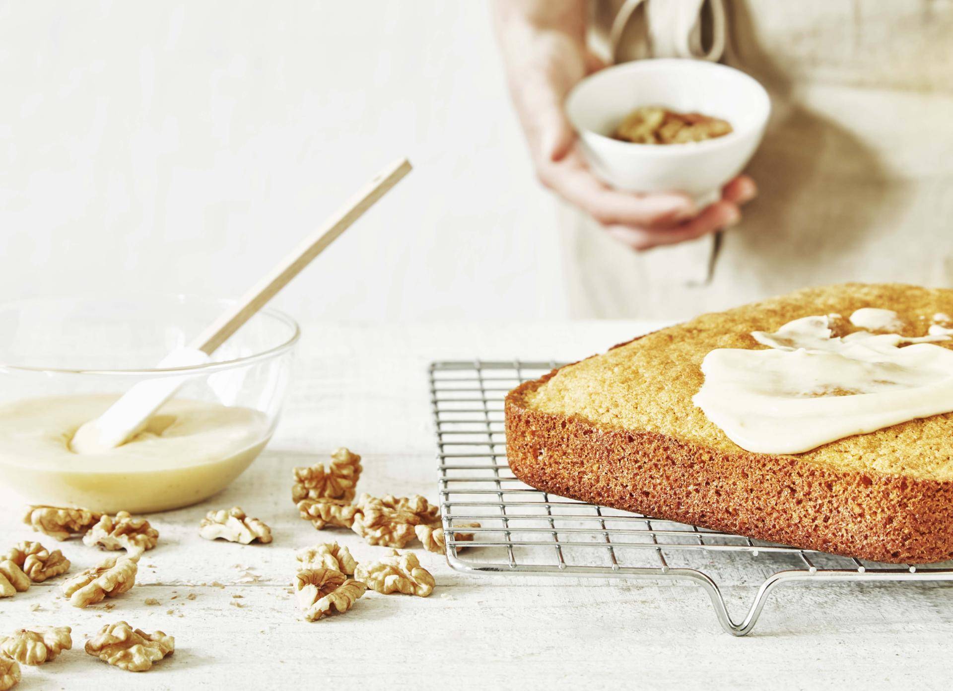 Notencake met koffiesmaak - Recepten Cake Factory | Tefal