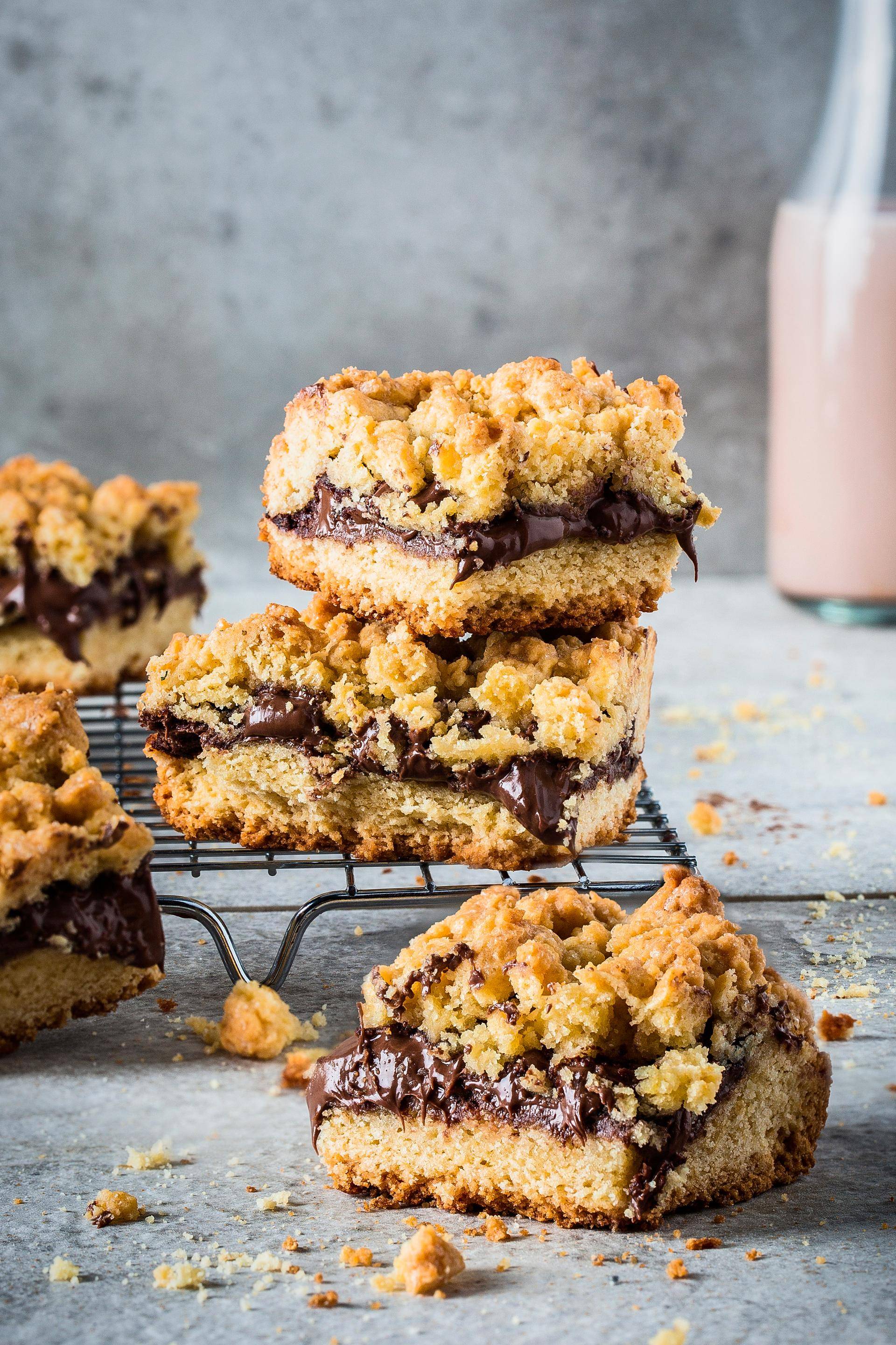 Italiaanse kruimeltaart met chocolade - Recepten Cake Factory | Tefal