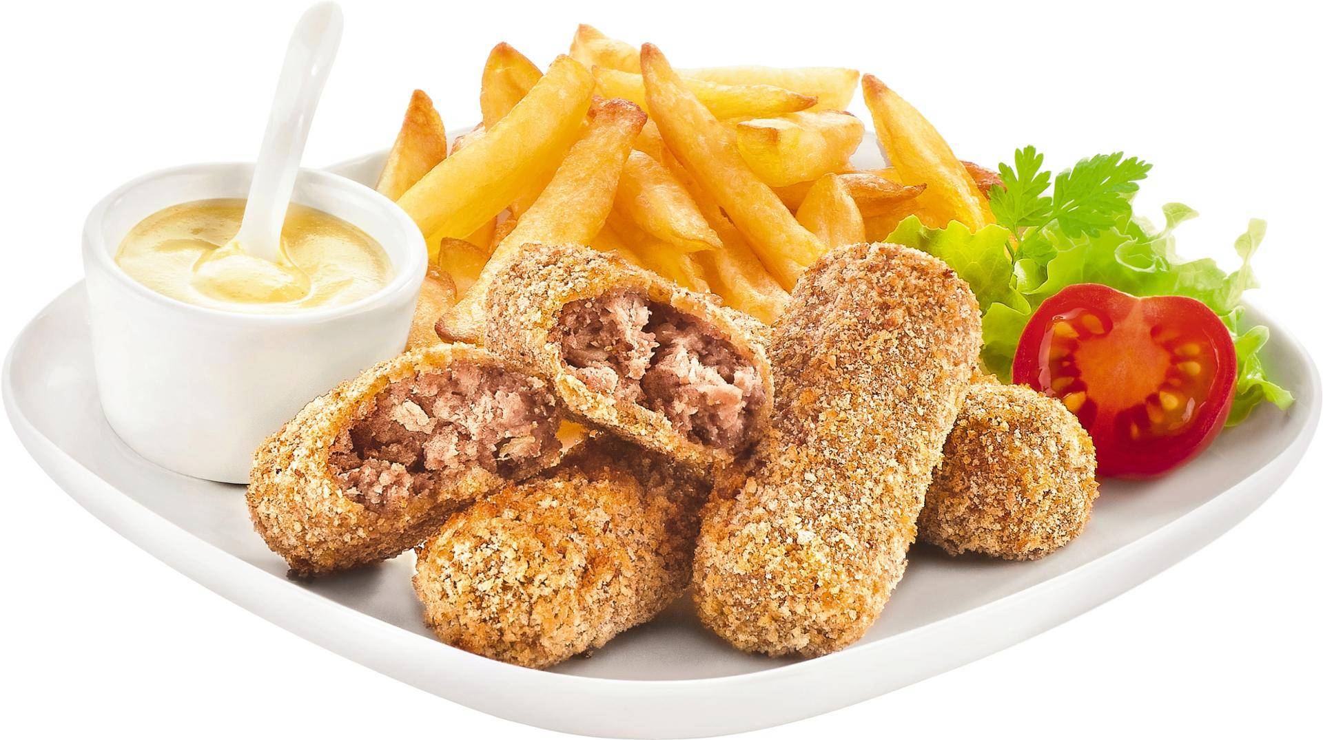 Vleeskroketten - Recepten Actifry Express 1kg | Tefal