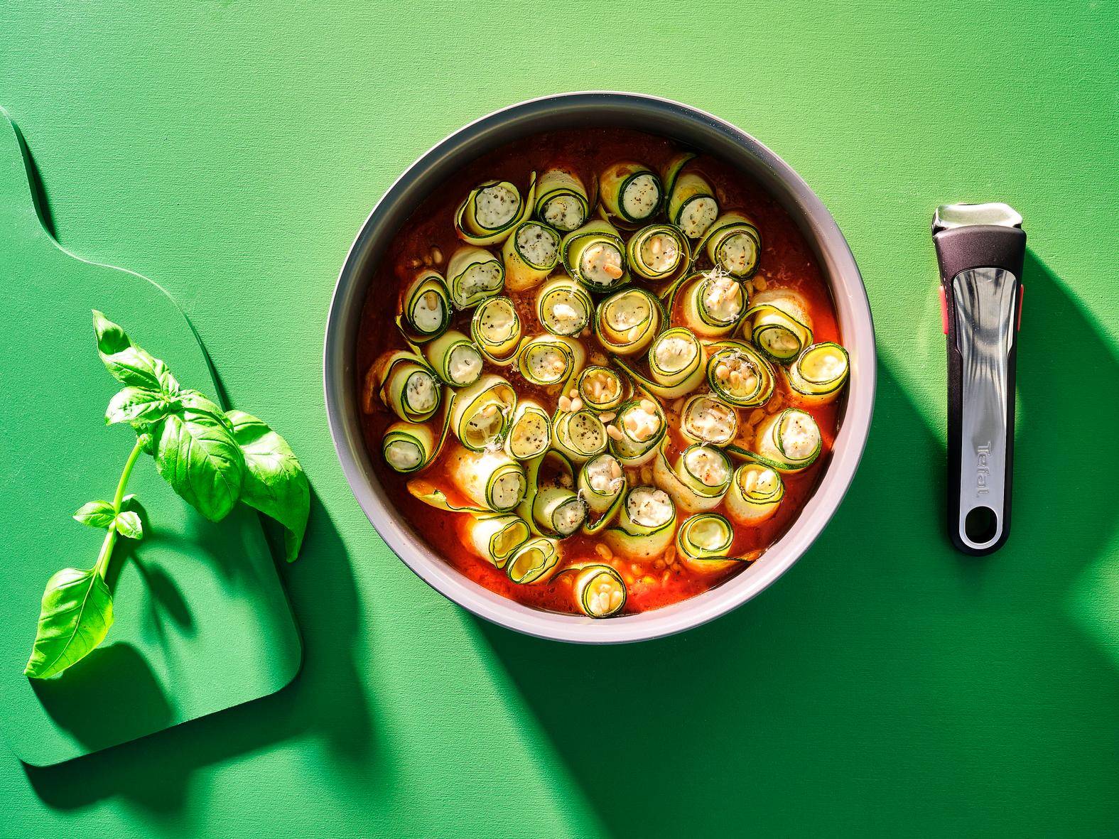 Courgette rolletjes met feta en ricotta - Recepten undefined | Tefal