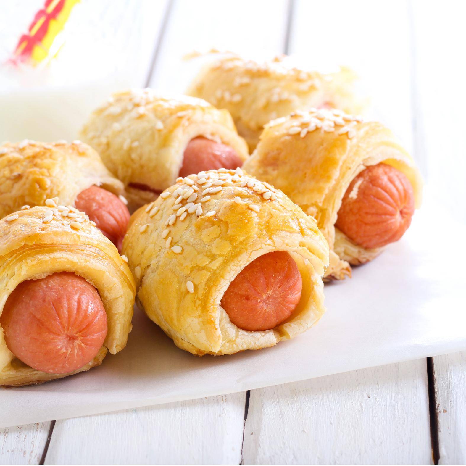 Worstenbroodjes - Recepten Easy Fry Compact | Tefal