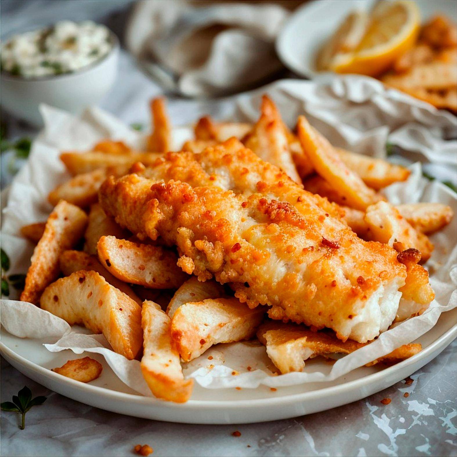 Fish & chips - Recepten Easy Fry Compact | Tefal