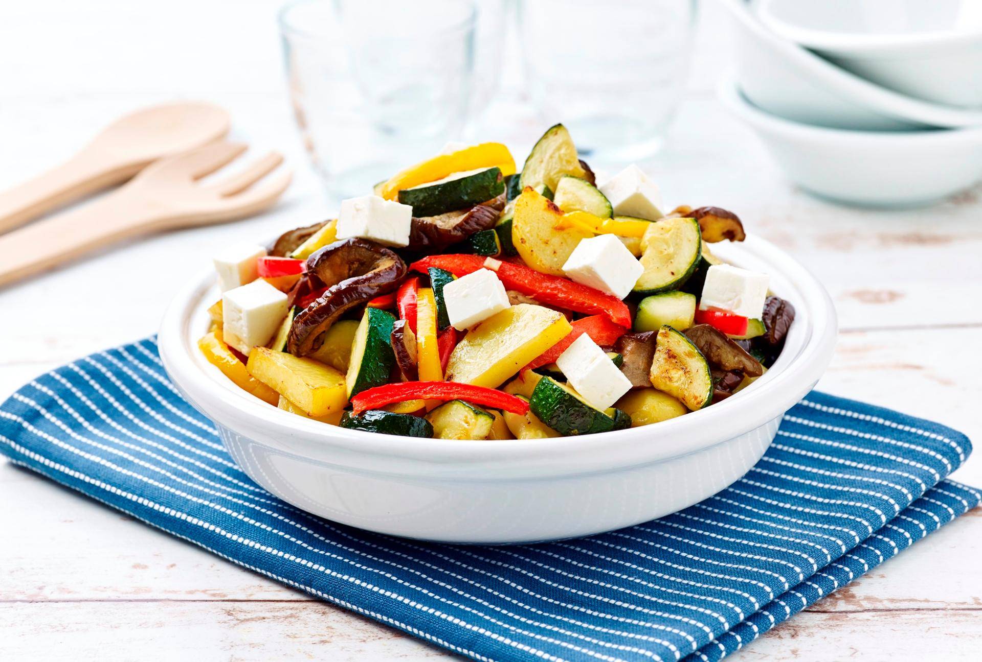 Saksuka salade - Recepten Actifry Genius | Tefal