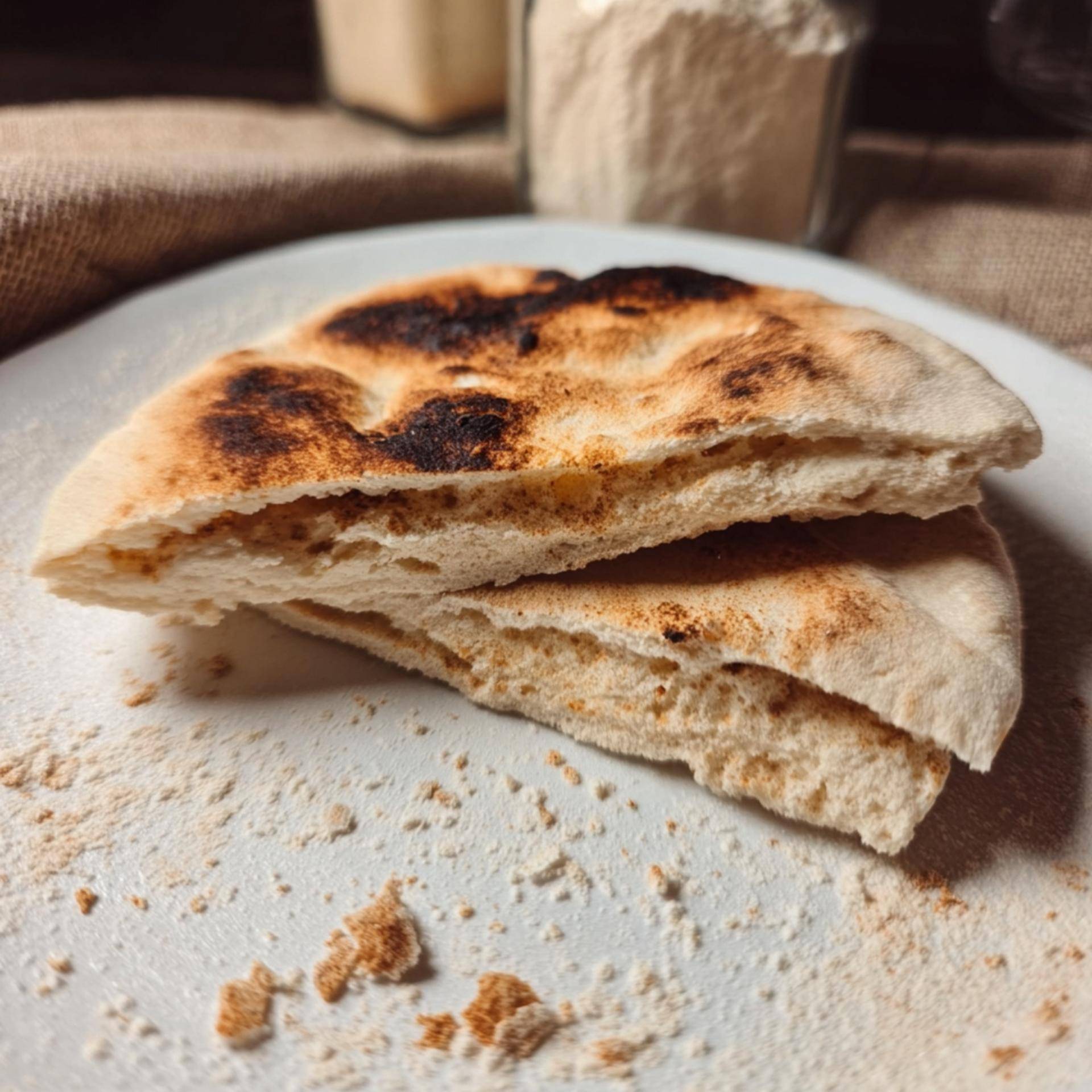 Zelfgemaakte pitabroodjes - Recepten Electric Pizza oven | Tefal