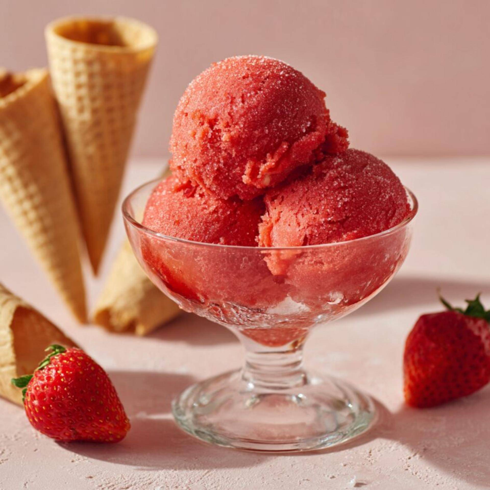 Aardbeiensorbet - Recepten Dolci | Tefal