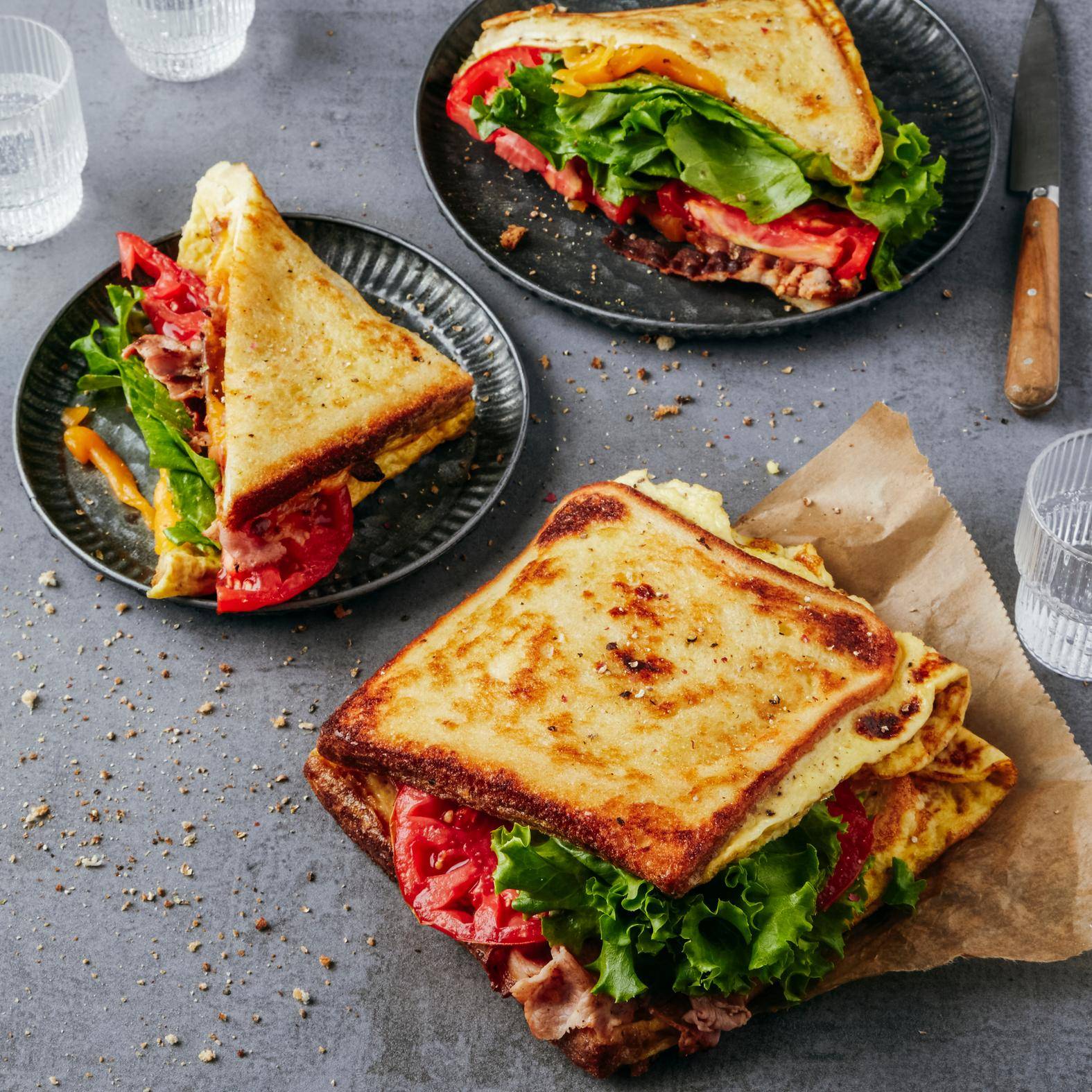 Broodje ei - Recepten OptiGrill 2in1 | Tefal