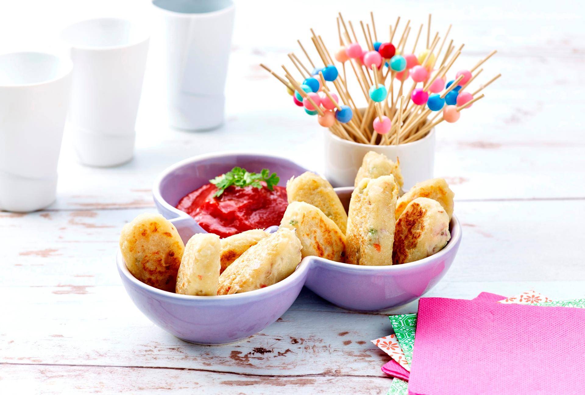 Zelfgemaakte kibbeling - Recepten Actifry Genius | Tefal