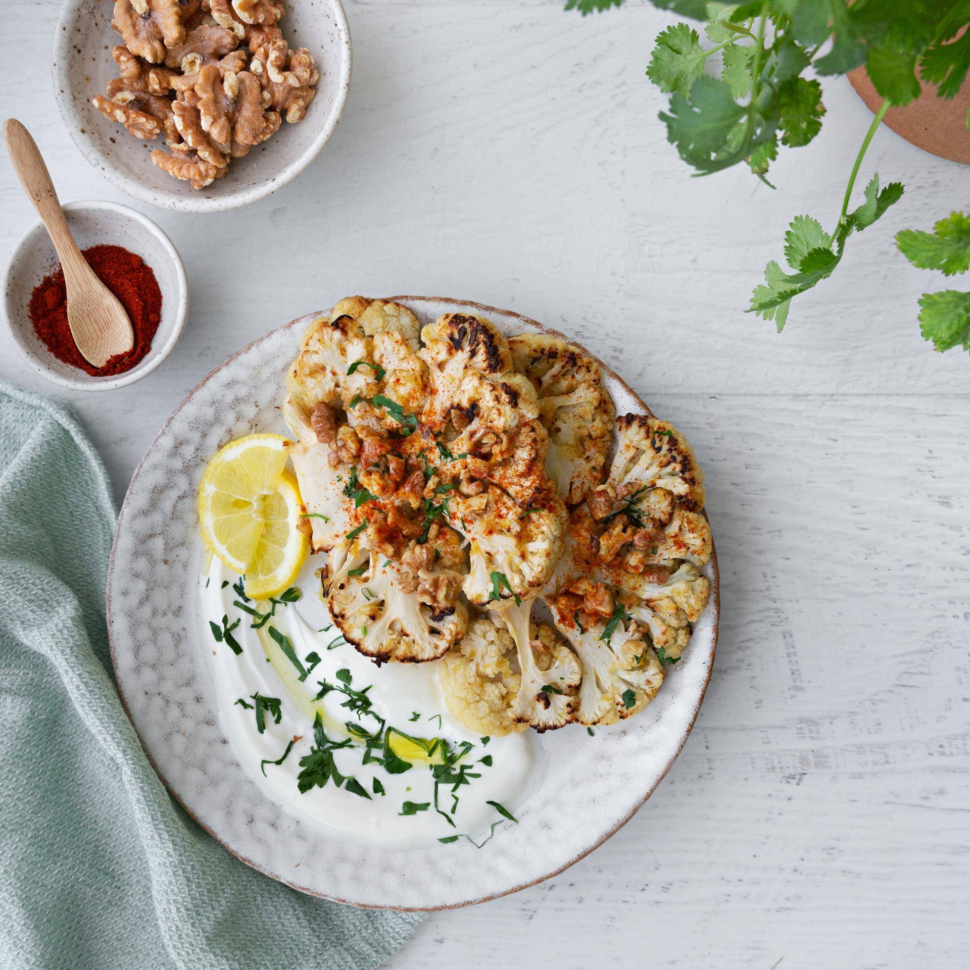 Geroosterde bloemkool - Recepten EASY FRY GRILL & STEAM 3 in 1 | Tefal