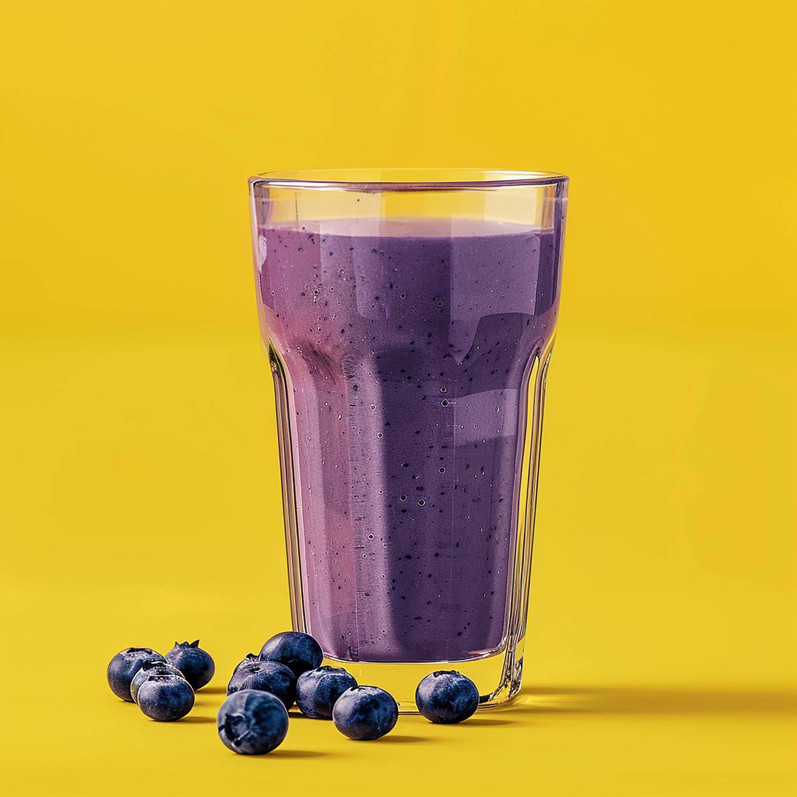 Blueberry and oat milk smoothie bowl - Recepten Blend up | Tefal