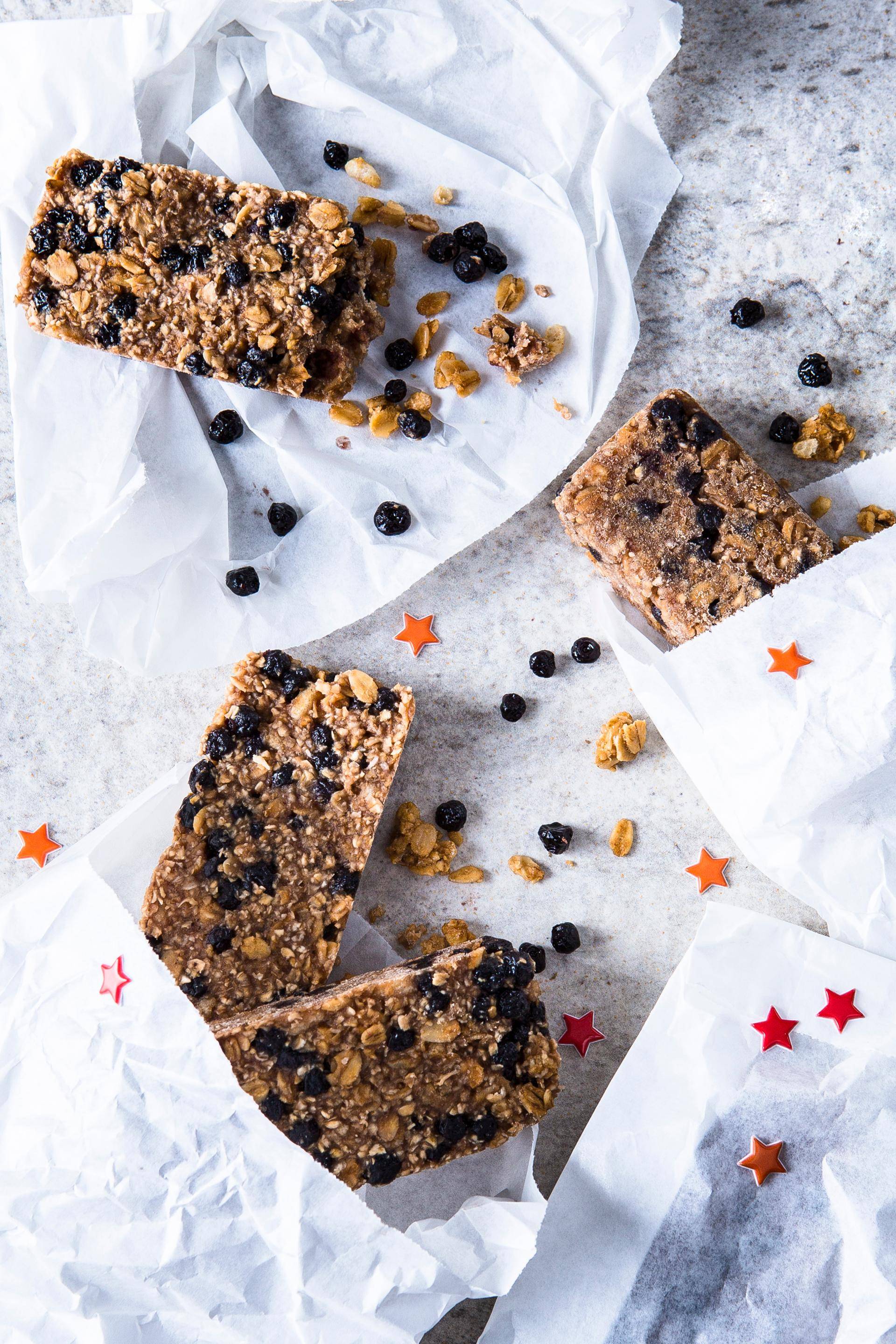Graanrepen met bosbessen - Recepten Cake Factory | Tefal