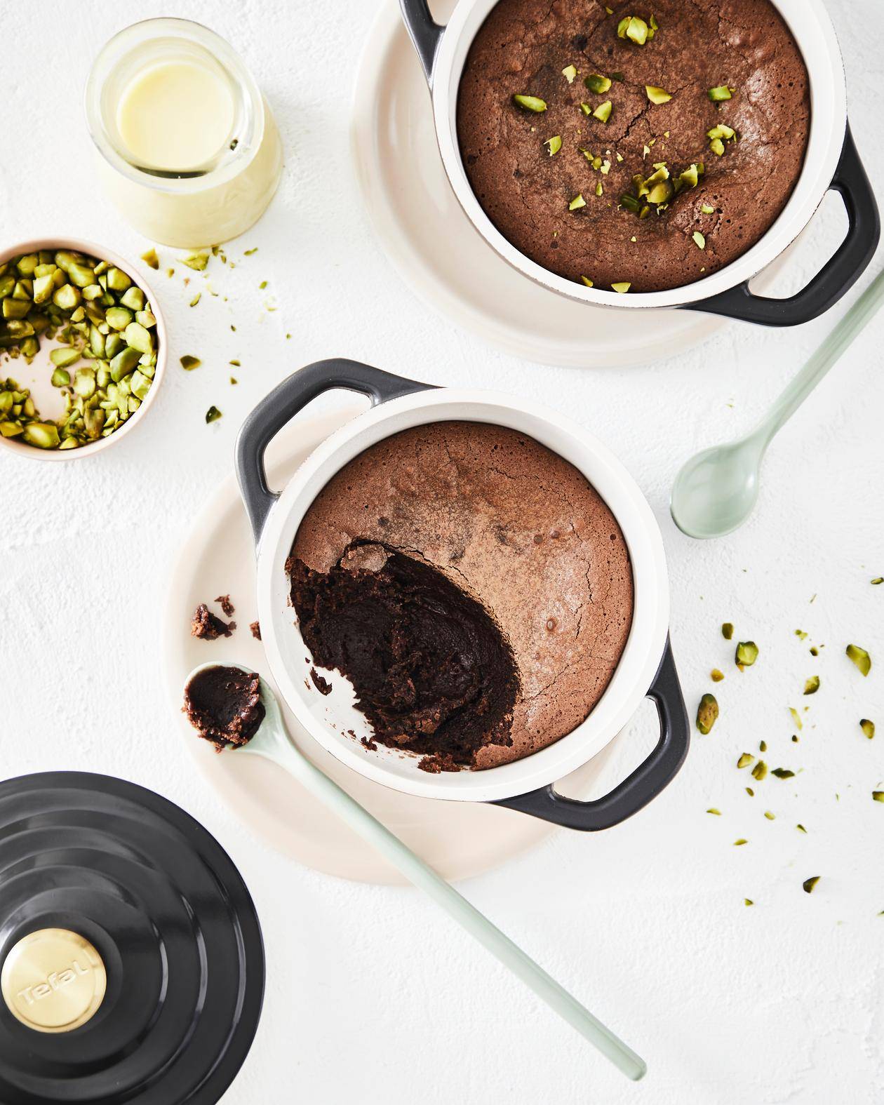 Gesmolten chocoladetaart - Recepten undefined | Tefal